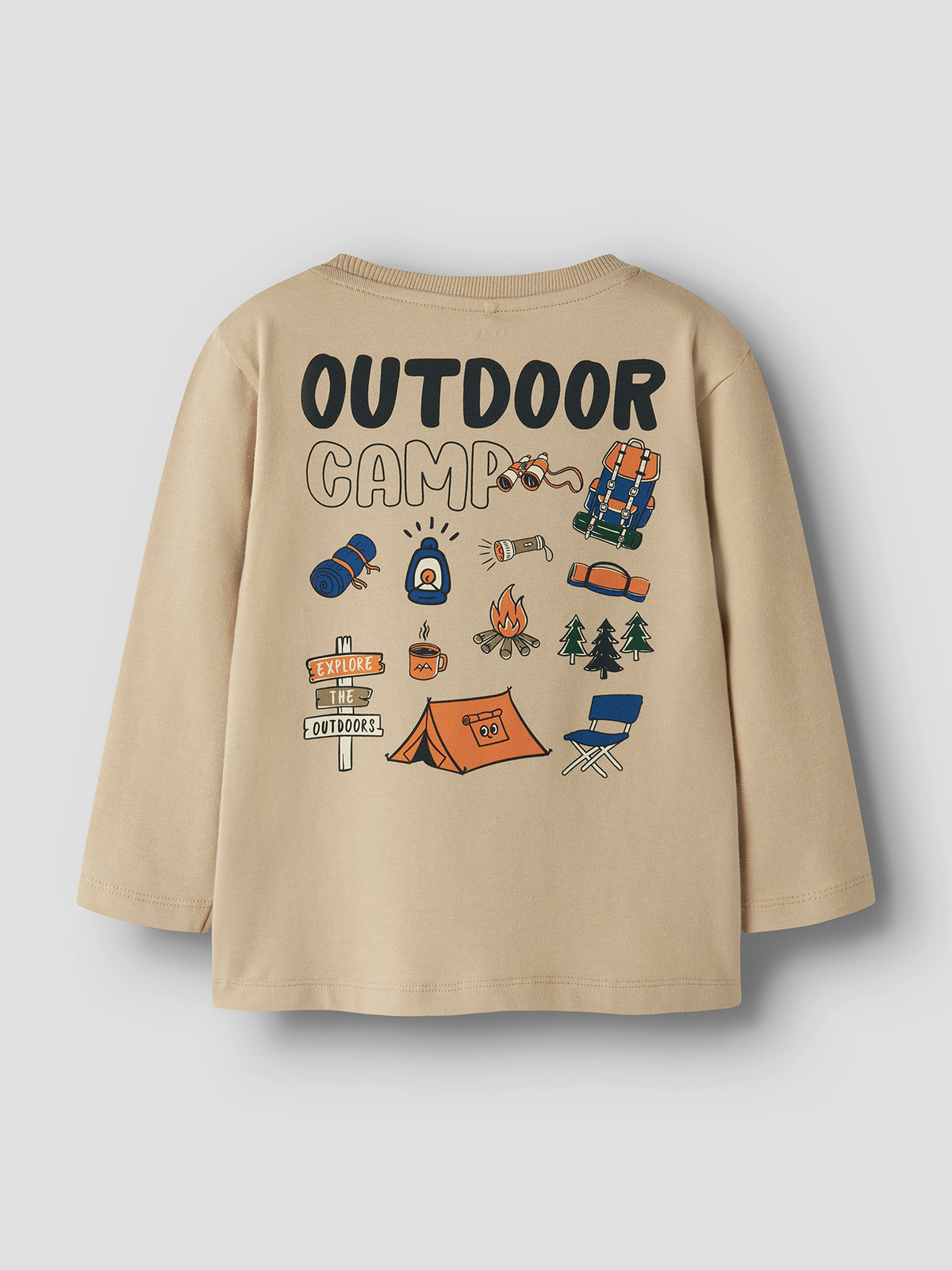 Organic & Recycled Cotton Osvaldi Long-Sleeved Boxy T-Shirt