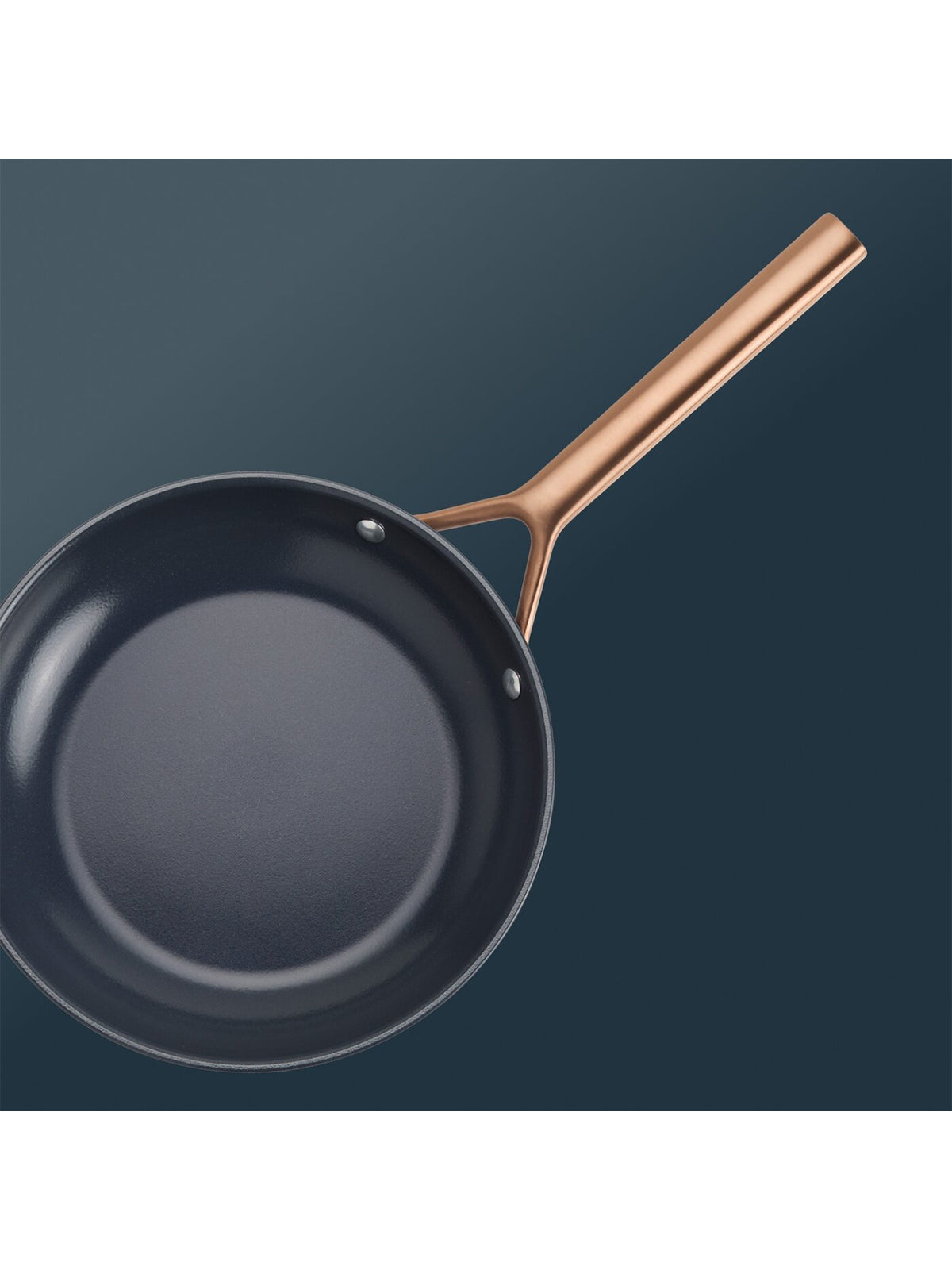 Aluminium Ceramic Titanium Frying Pan 24cm - Blue