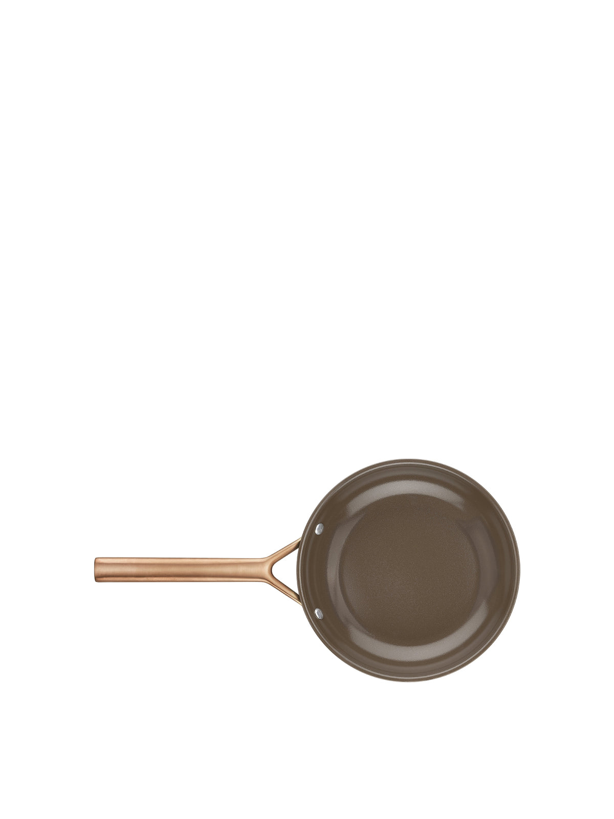 Aluminium Ceramic Titanium Frying Pan 24cm - Brown