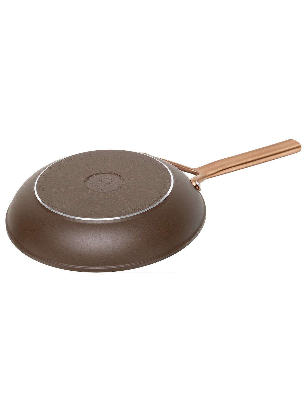 Aluminium Ceramic Titanium Frying Pan 24cm - Brown