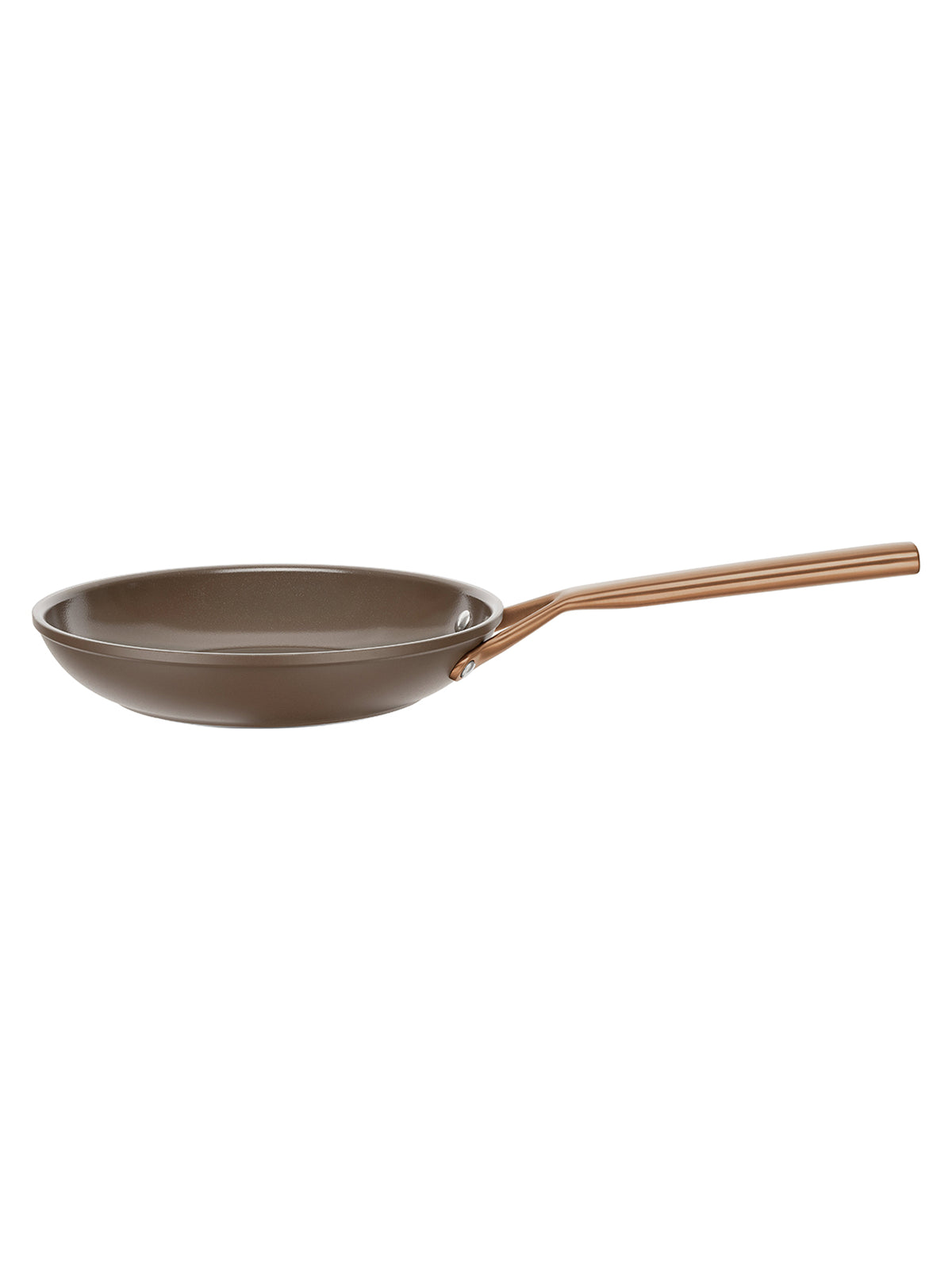 Aluminium Ceramic Titanium Frying Pan 24cm - Brown