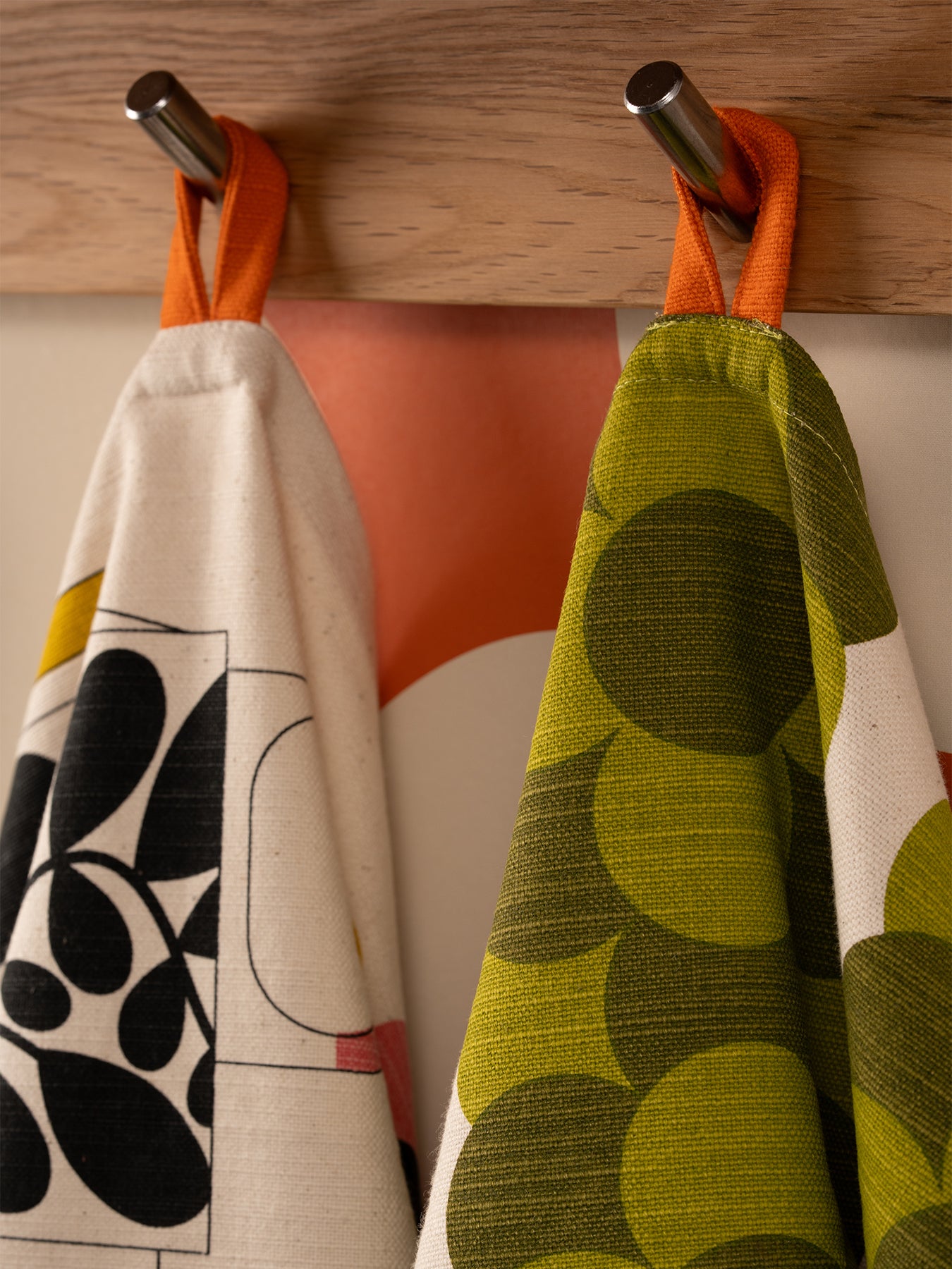 Retro Stripe Set of 2 Tea Towels