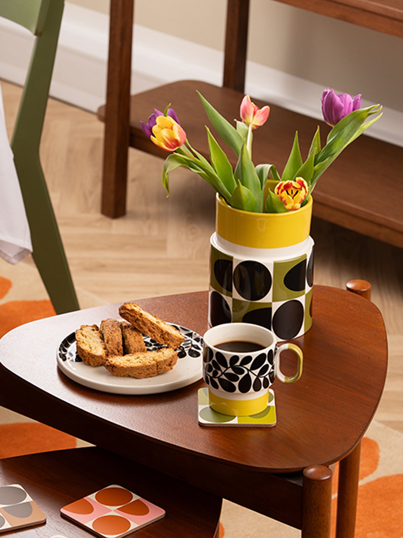 Spot Square Oval Utensil Pot
