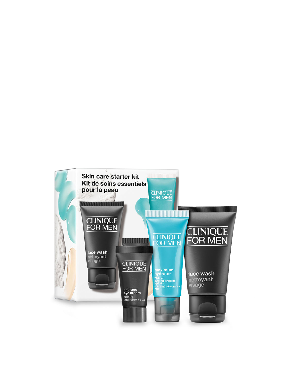 Clinique For Men Hydration Skincare Starter Travel Set