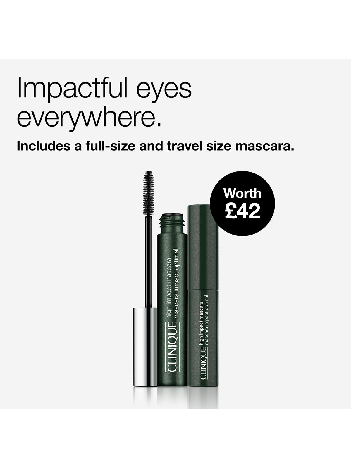 High Impact Volume Mascara Makeup Gift Set