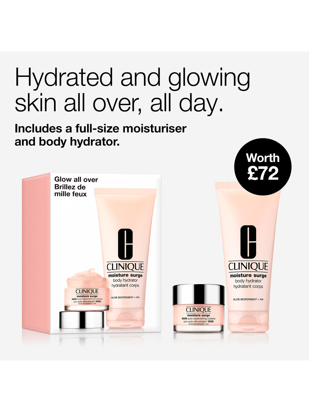 Moisture Surge Glow Hydration Skincare Gift Set