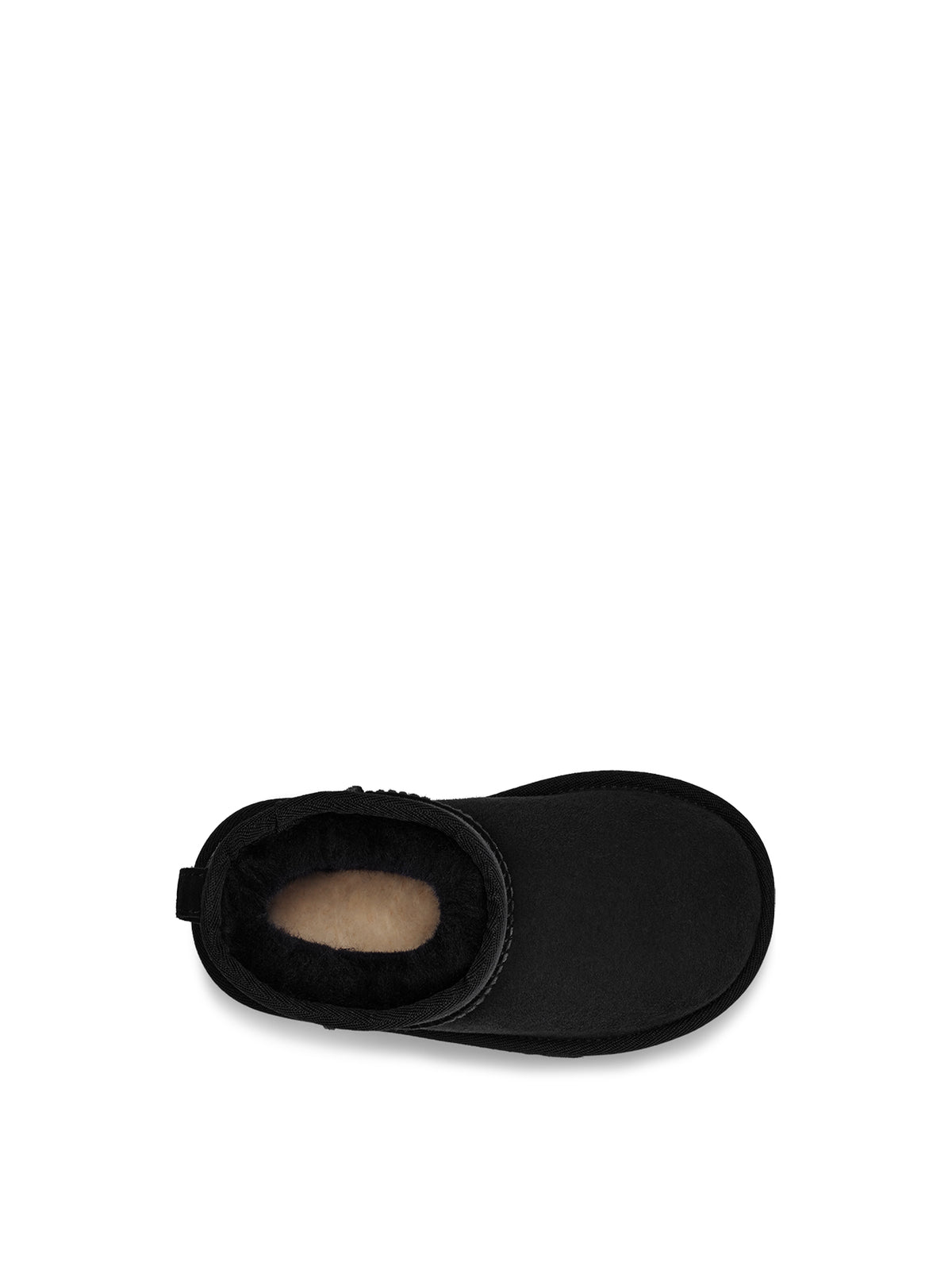 Classic Mini II Sheepskin And Suede Boots – Black