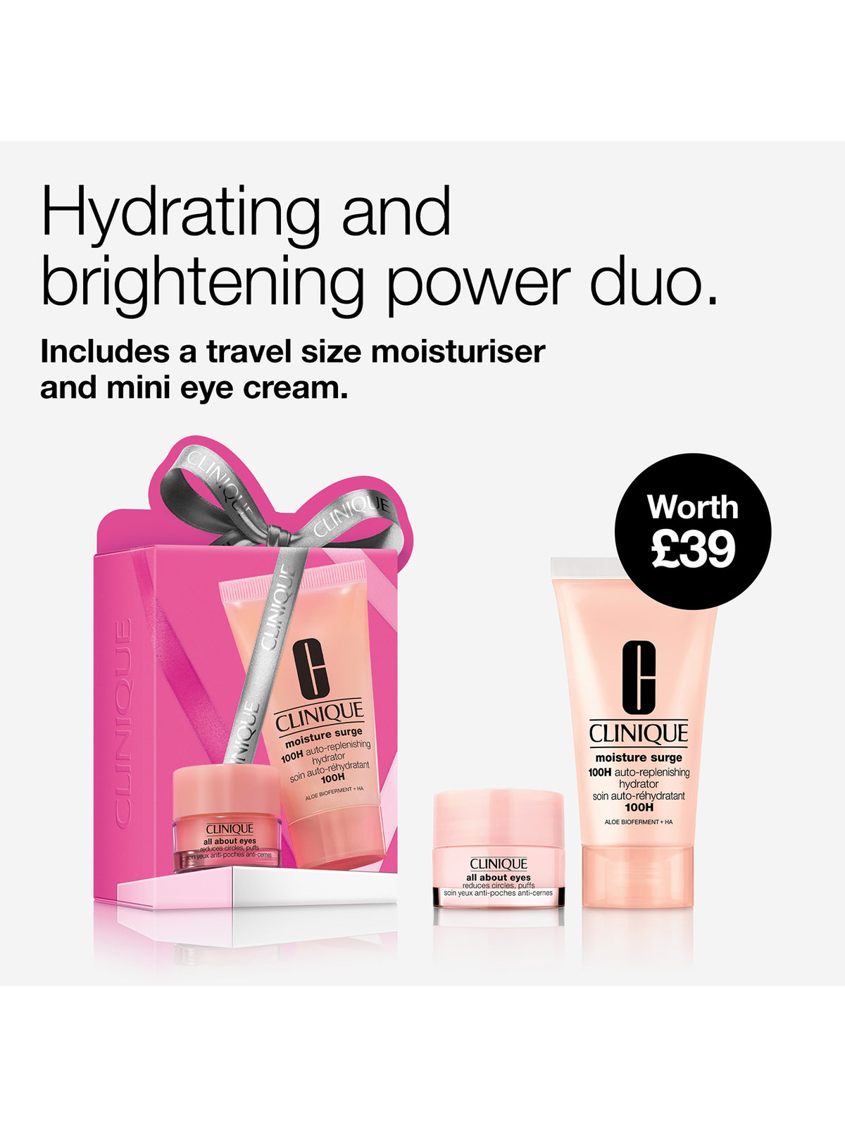 Moisture Surge Hydration & Eye Care Travel Gift Set