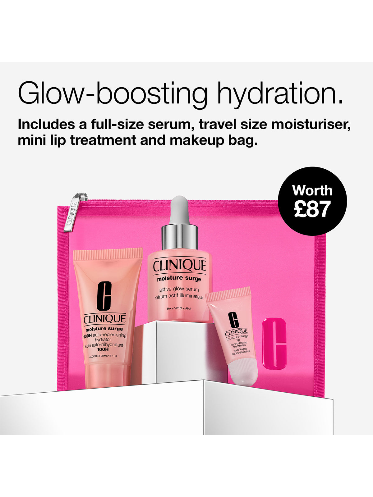 Moisture Surge Glow Serum Skincare Gift Set