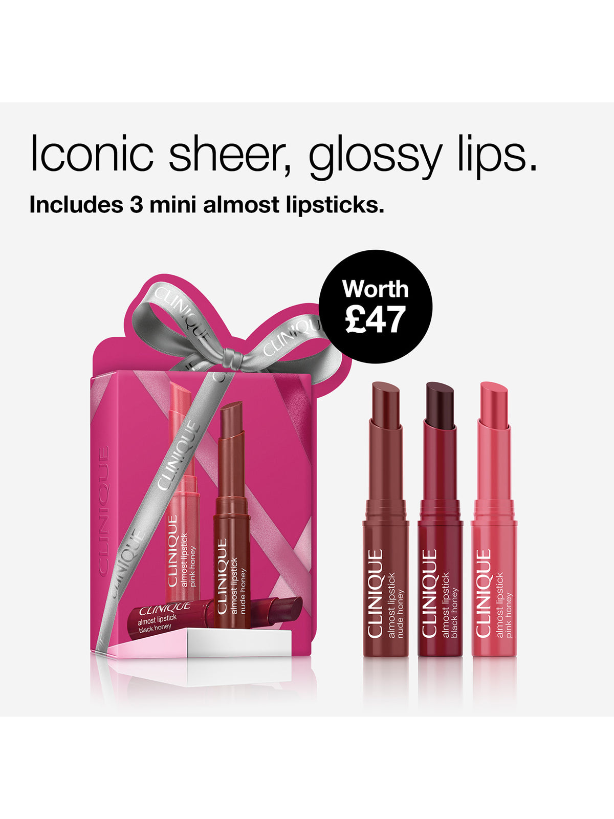 Almost Lipstick Honey Shades Makeup Gift Set