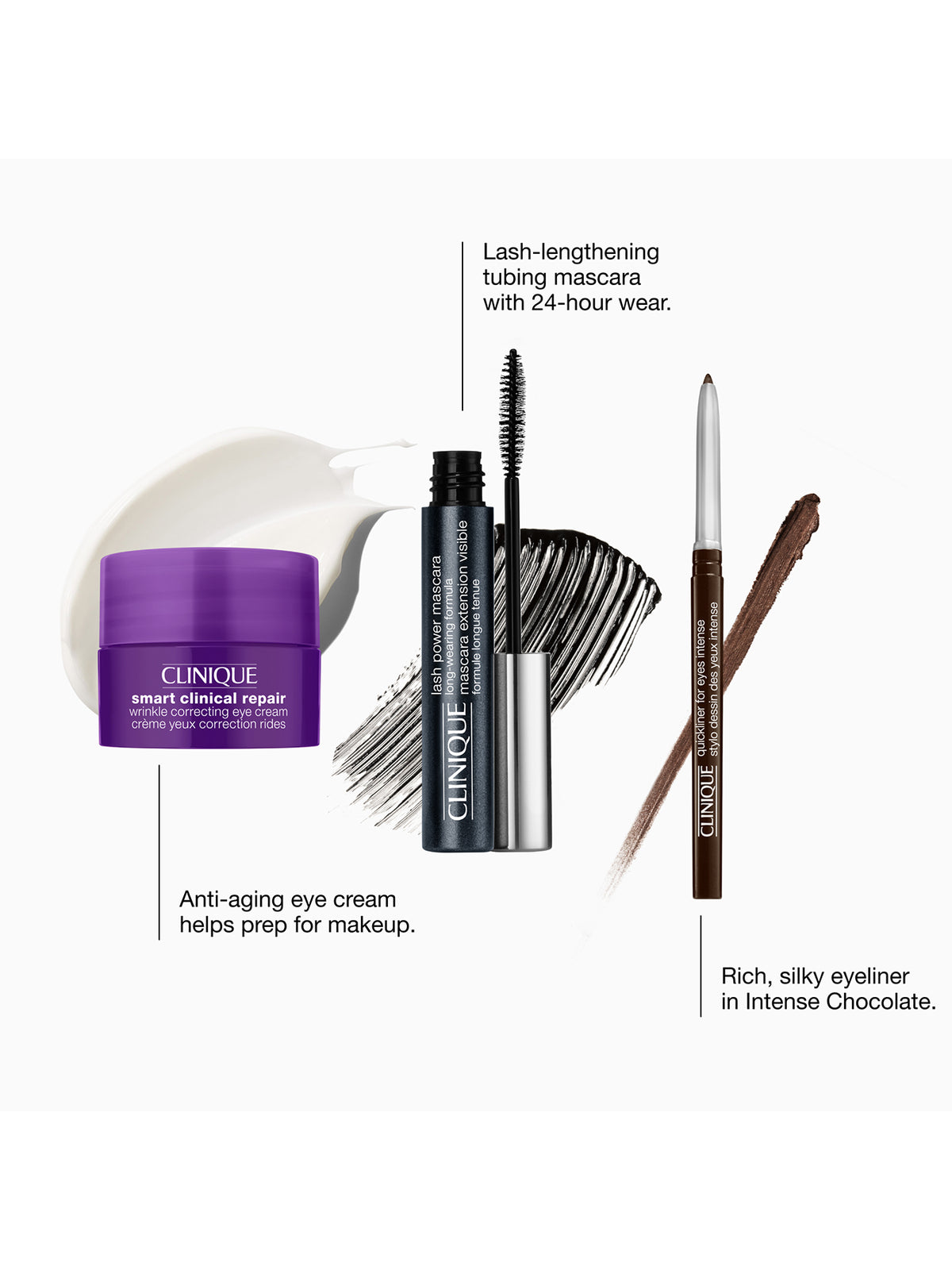 Long-Wear Mascara & Liner Makeup Gift Set