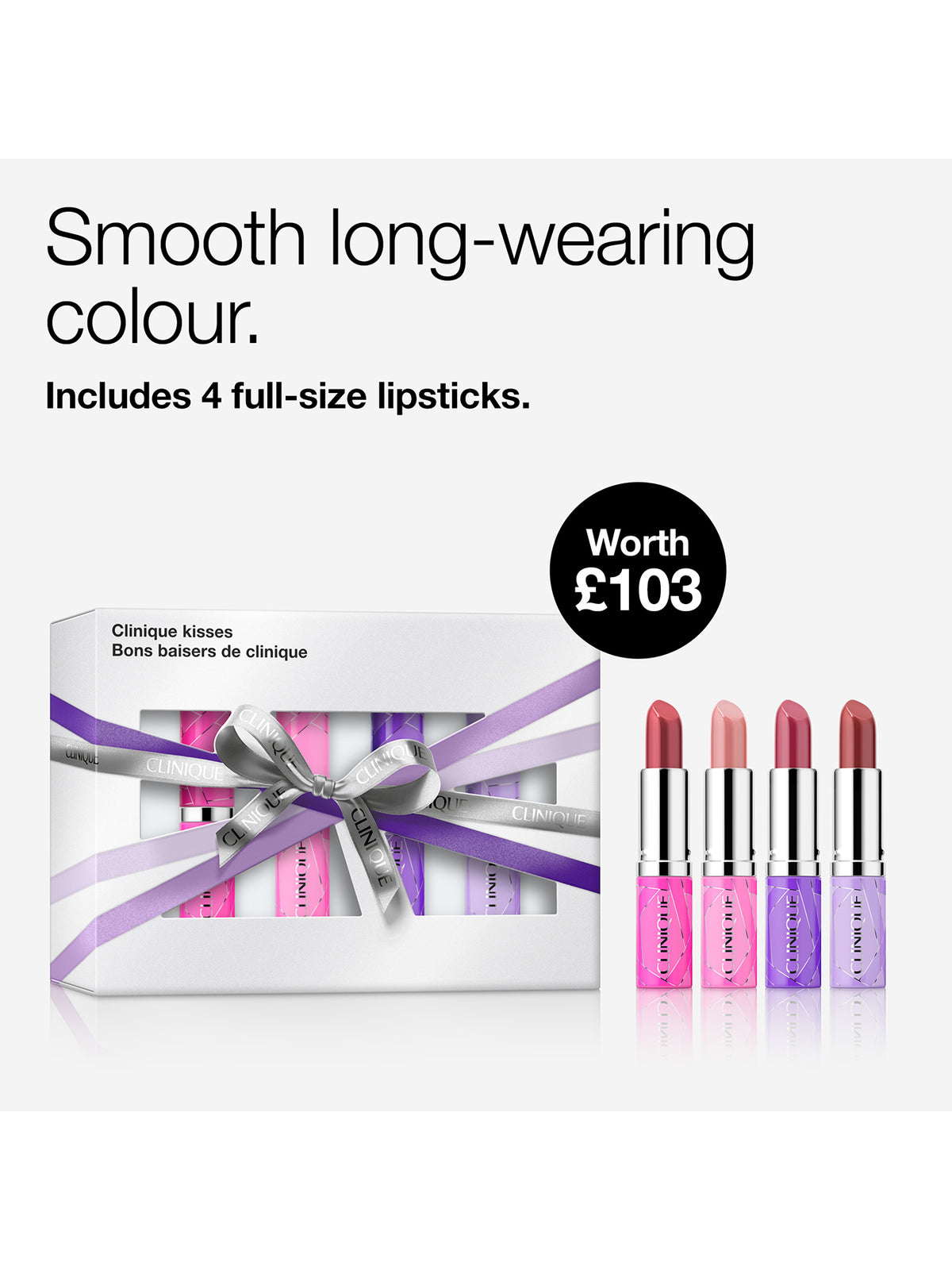 Clinique Pop Lipstick Makeup Gift Set