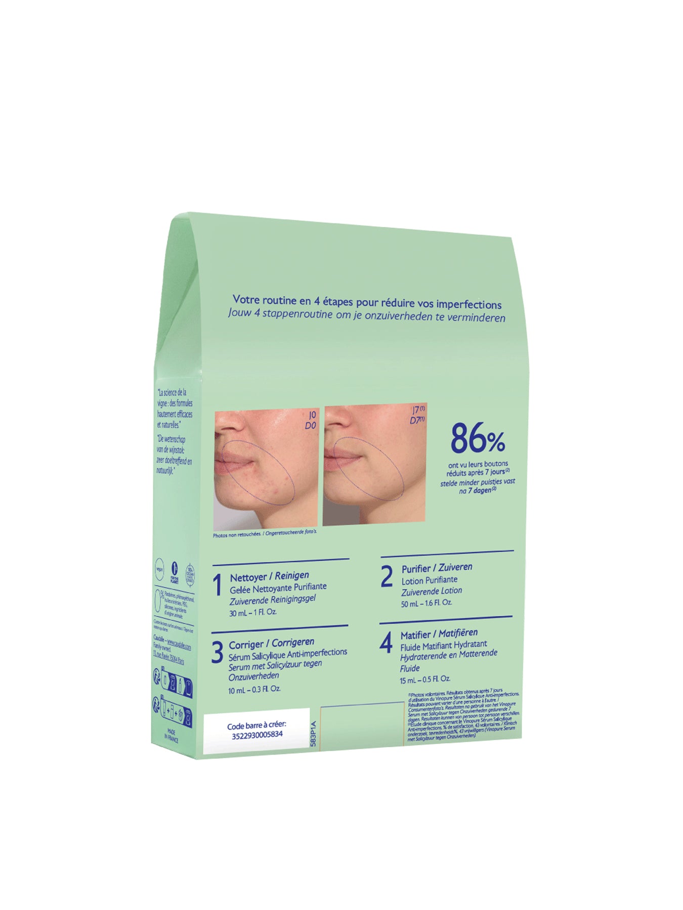 Vinopure Blemish Control Discovery Set for Acne-Prone Skin