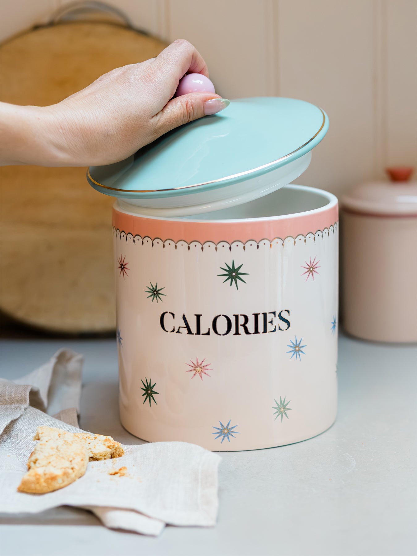 Calories Biscuit Jar
