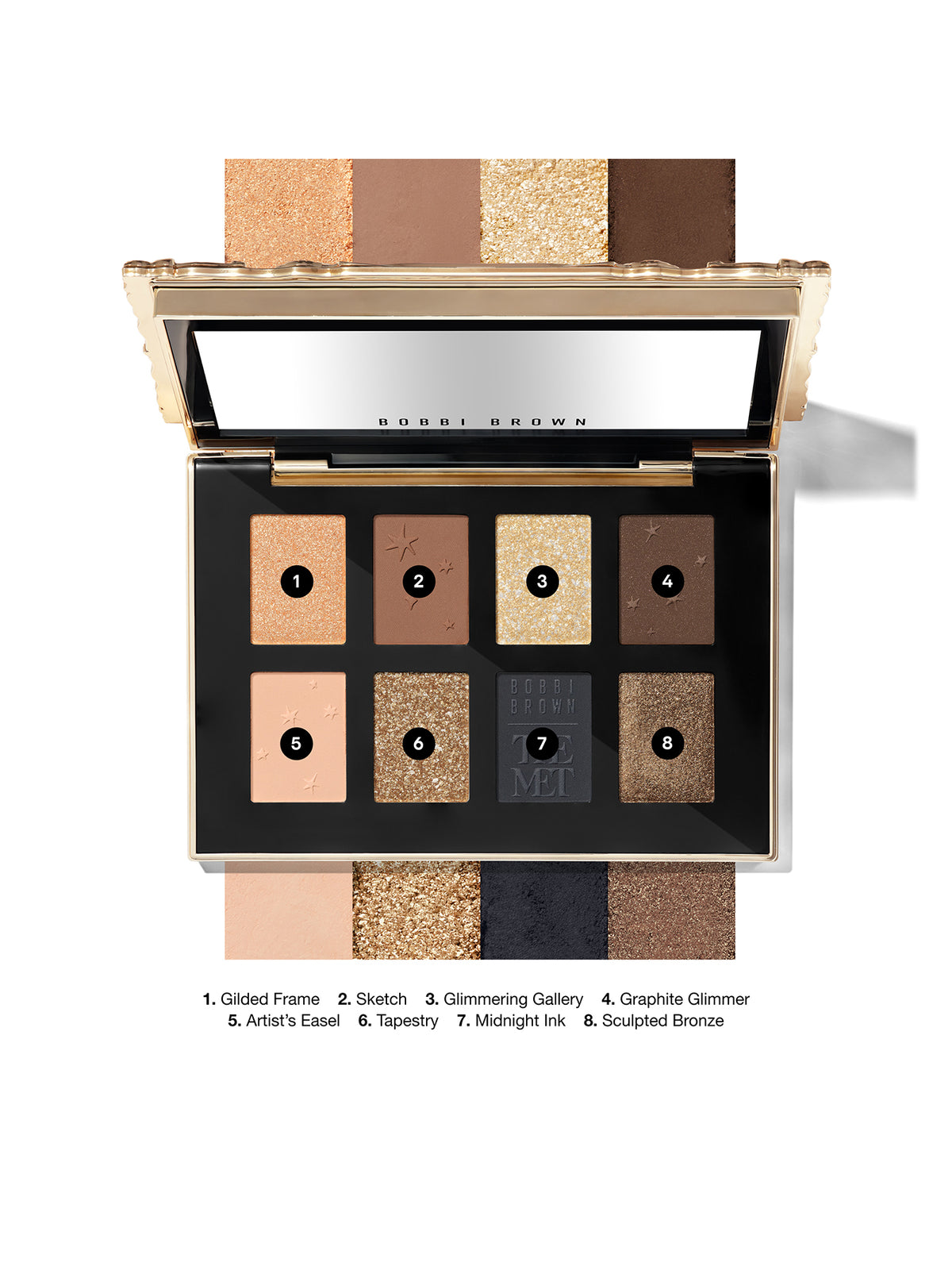 X The Met 8-Well Eyeshadow Palette