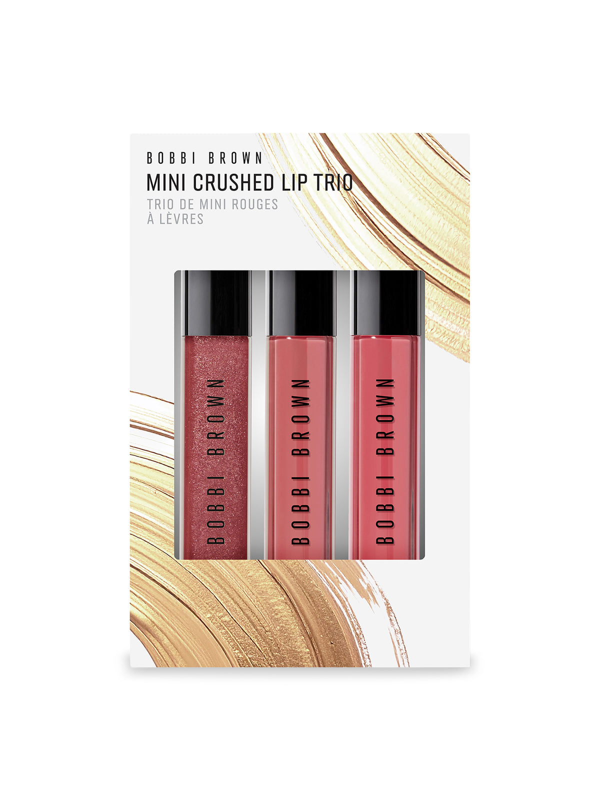 Mini Crushed Oil-Infused Gloss Trio - Berry And Bright