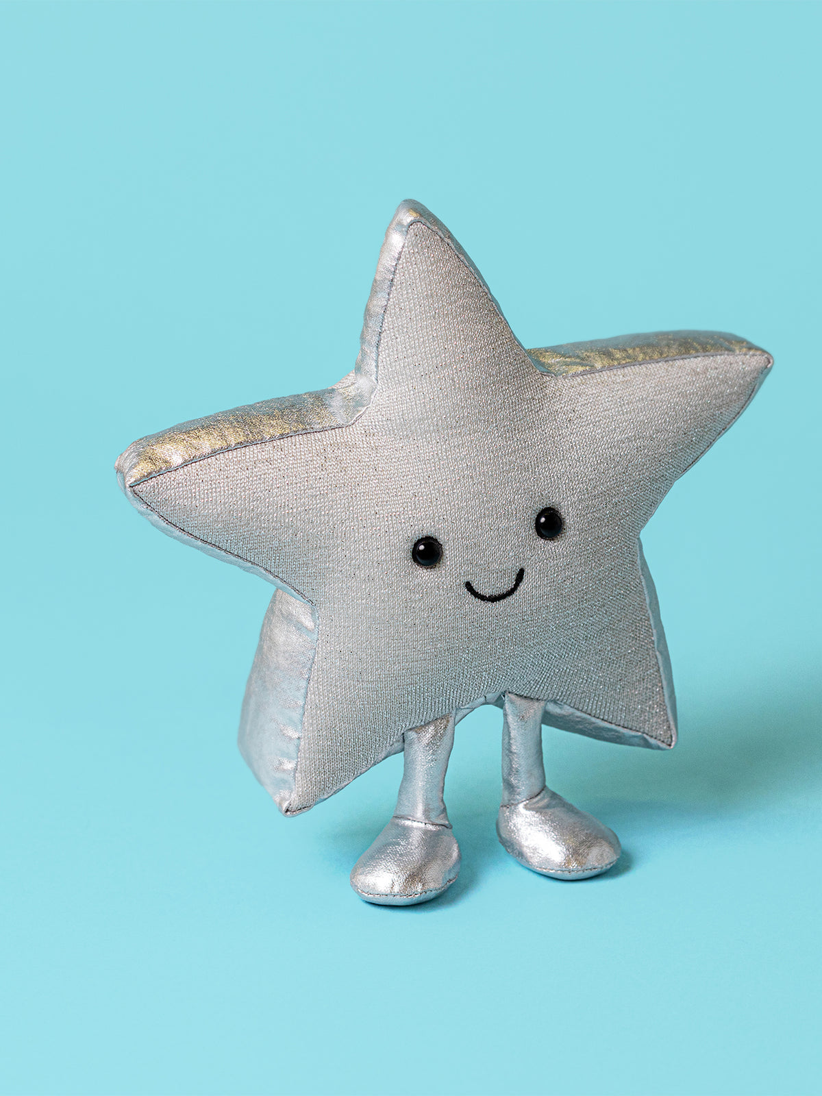 Amuseables Silver Star Soft Toy 17cm