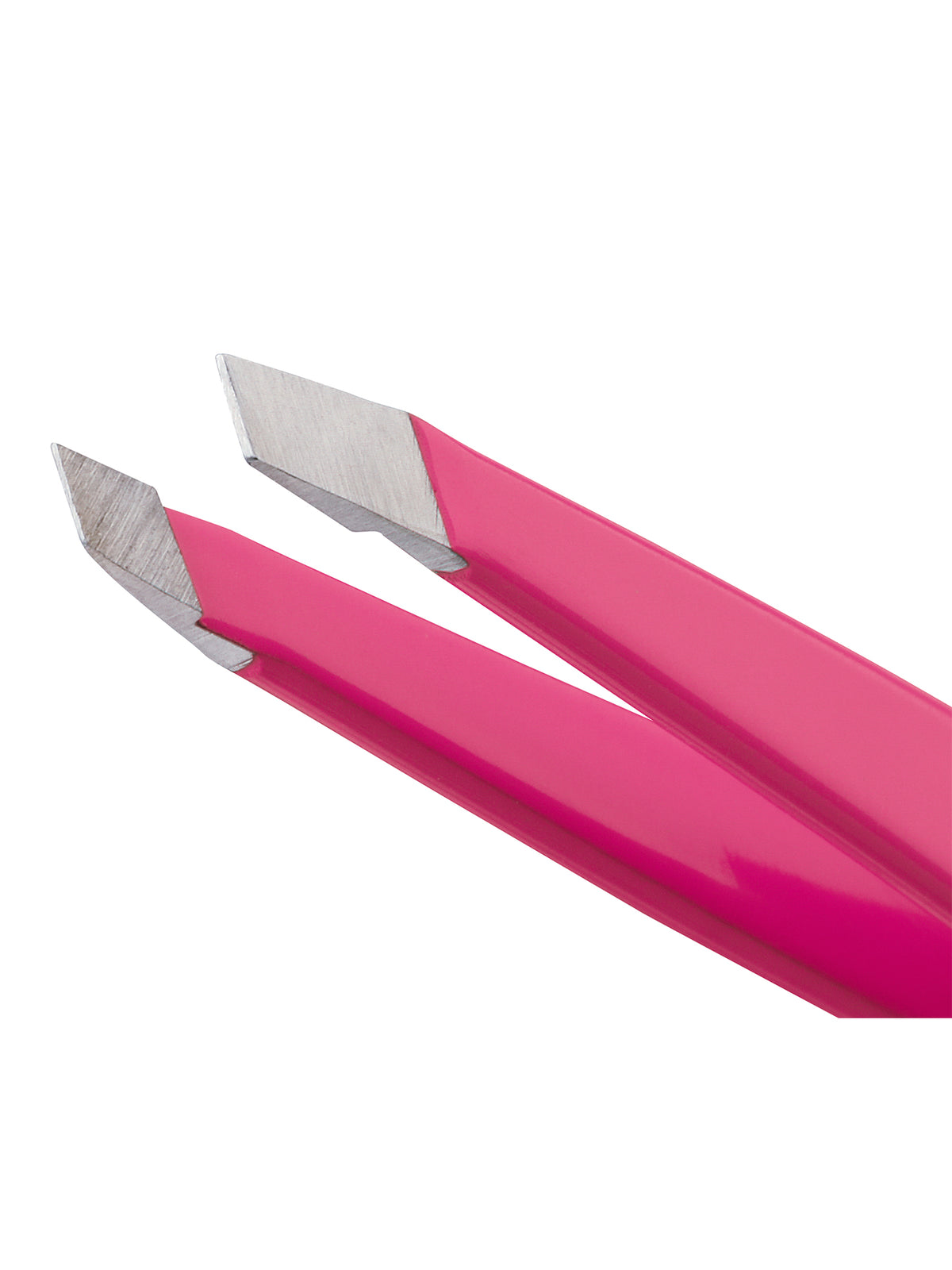 Mini Slant Tweezer Neon Pink