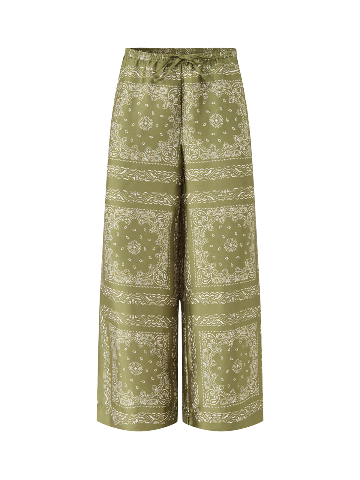 Scarf Print Trousers