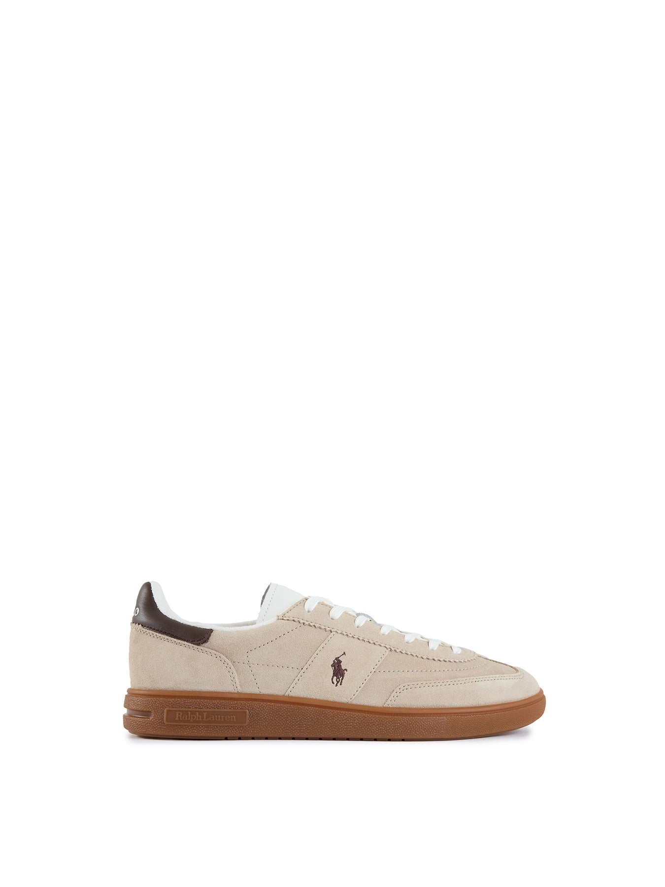 Bedford Suede Trainers - Milkshake