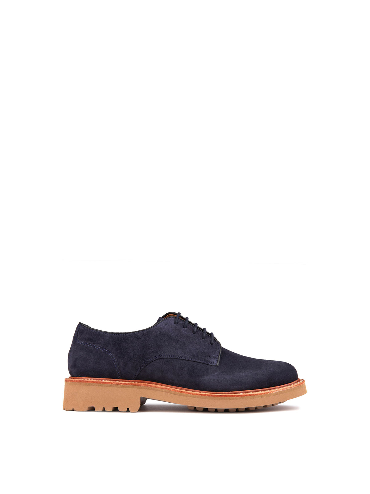 Clipstone Suede-Inspired Shoes - Navy Blue