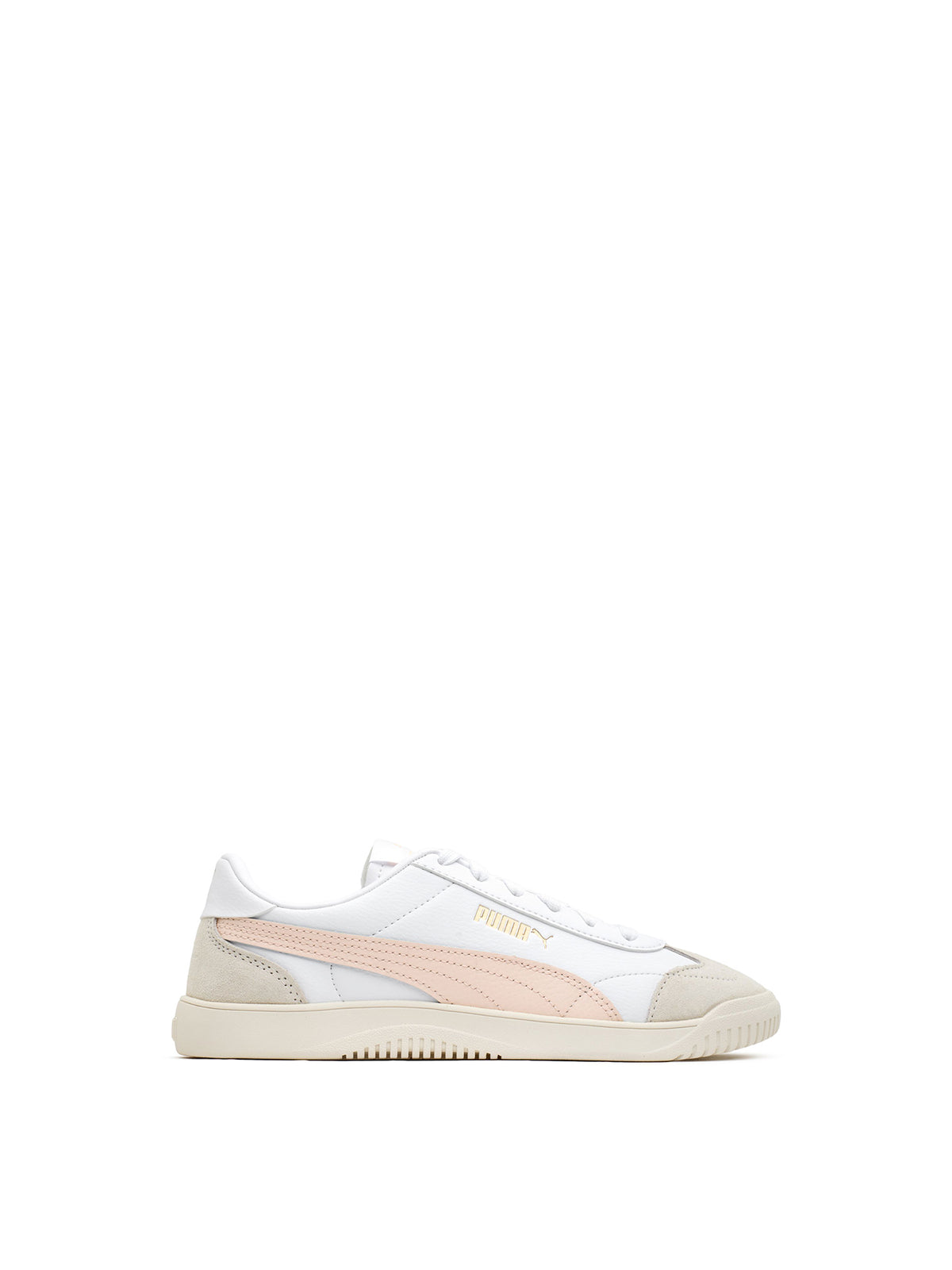 Club Leather-Inspired Trainers - White