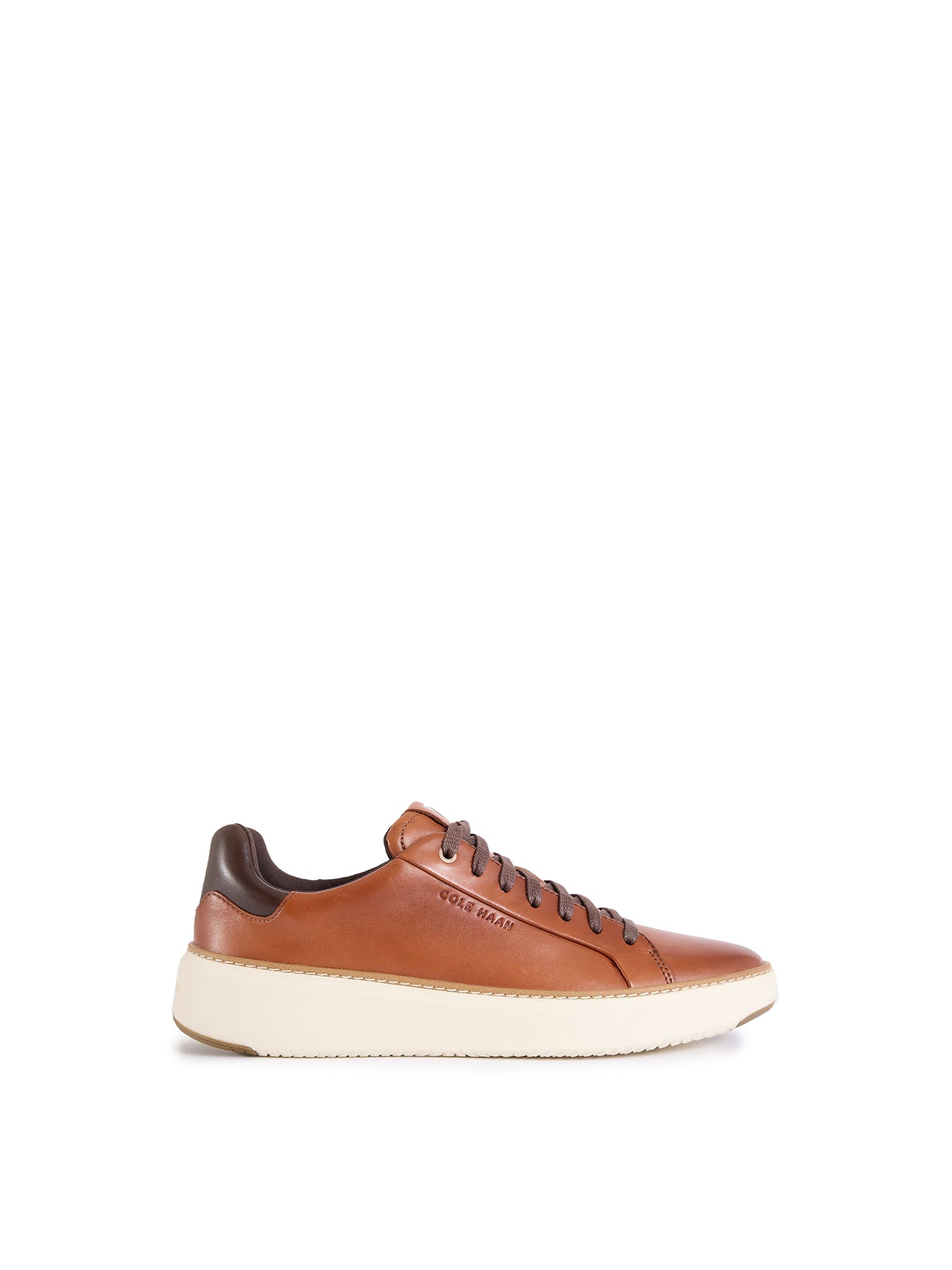 GrandPro Topspin Leather Trainers - Tan