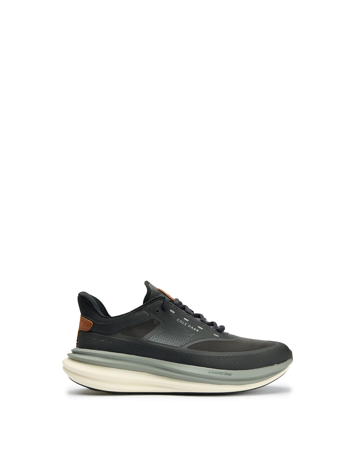 OriginalGrand Quadstar Leather Trainers - Black