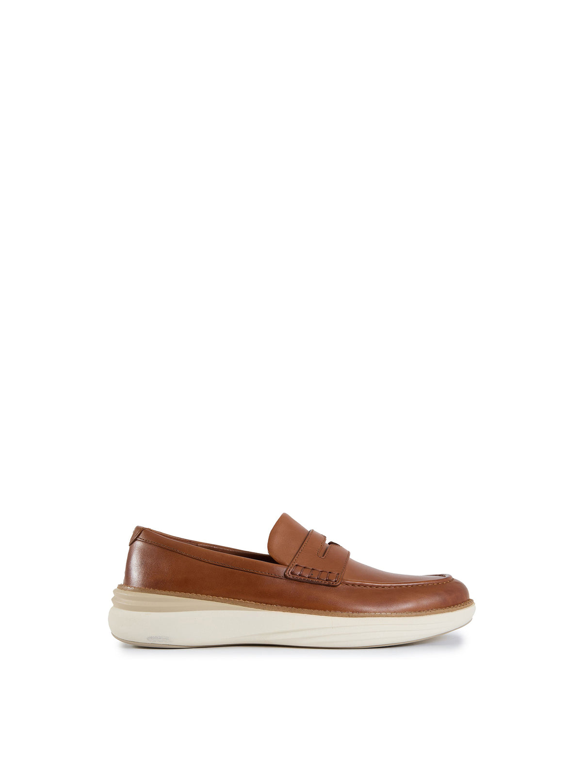 Horizon Penny Leather-Inspired Loafers - Tan
