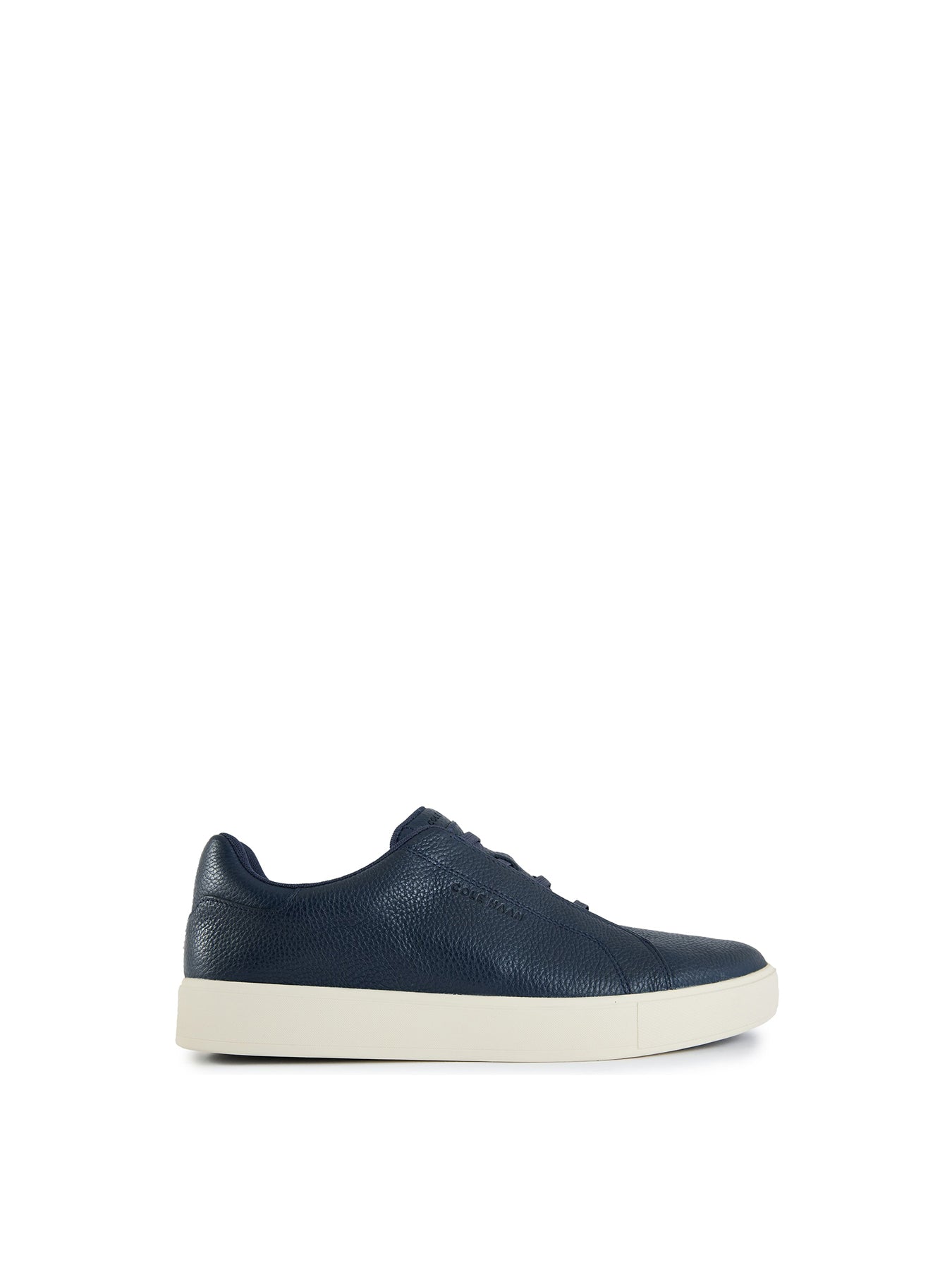 GrandPro Luxe Leather Trainers - Navy Blue