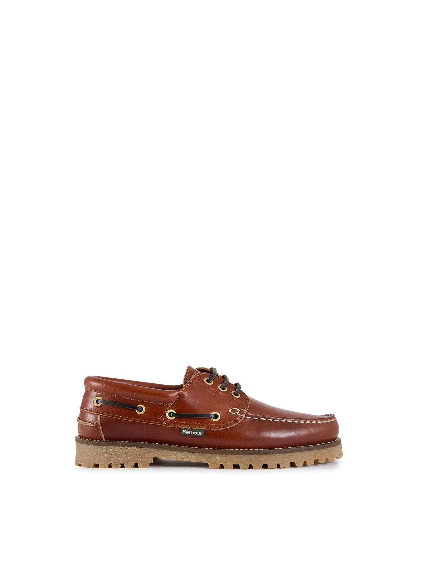 Deck Leather-Inspired Boat Shoes - Tan