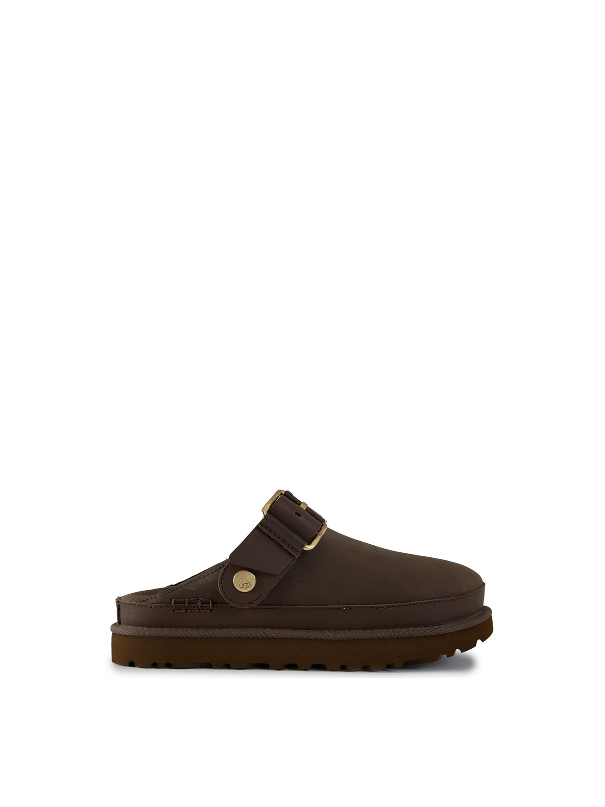 Goldenstar Villa Suede-Inspired Clog Sandals