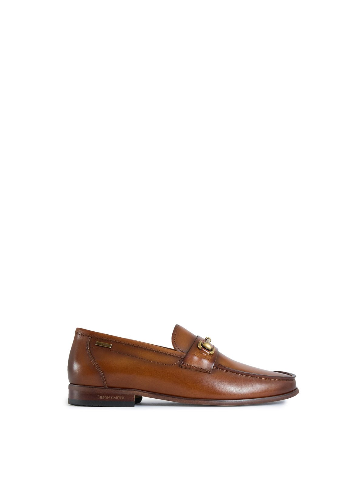 Hexin Leather Loafers - Tan