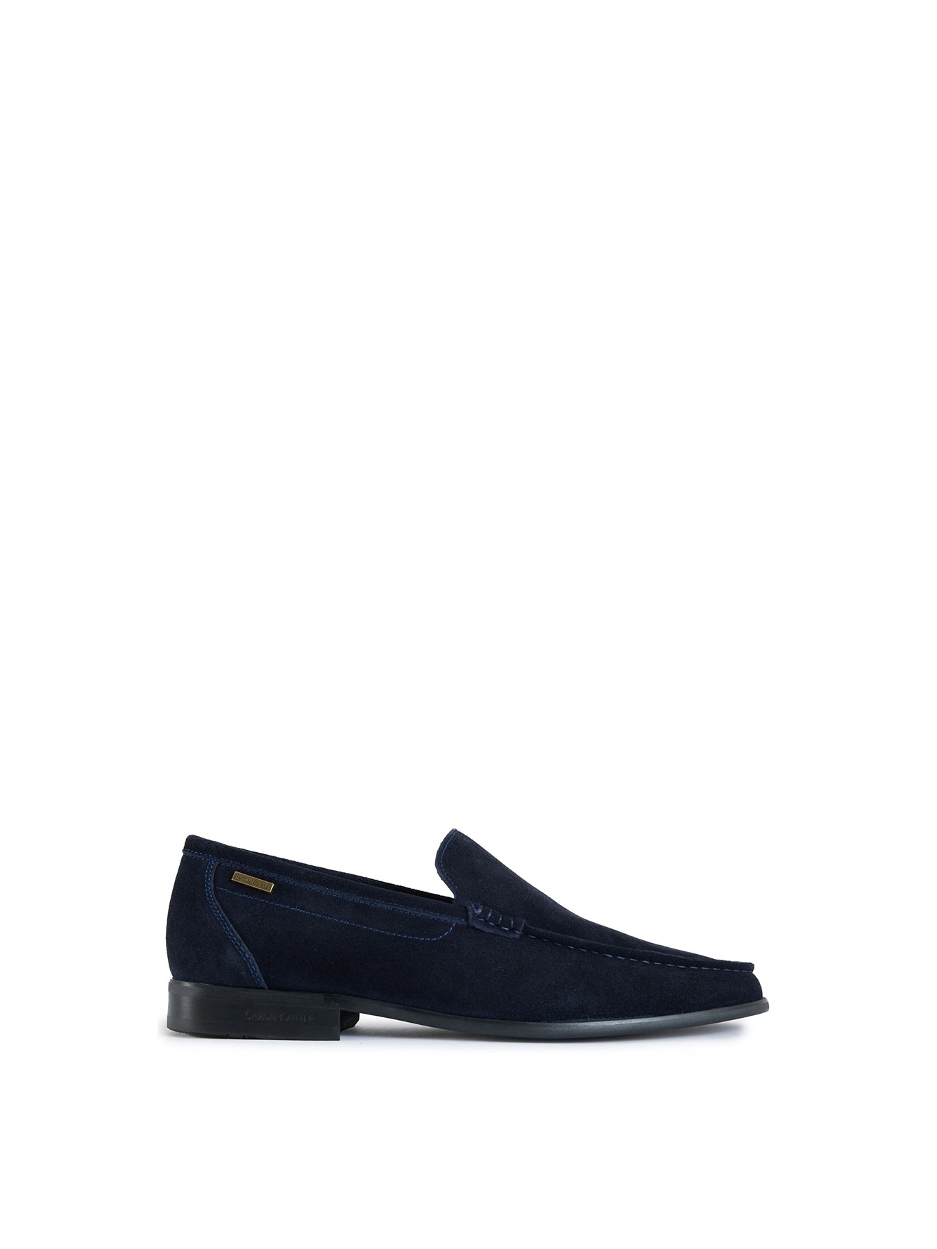 Huxley Suede Loafers - Navy