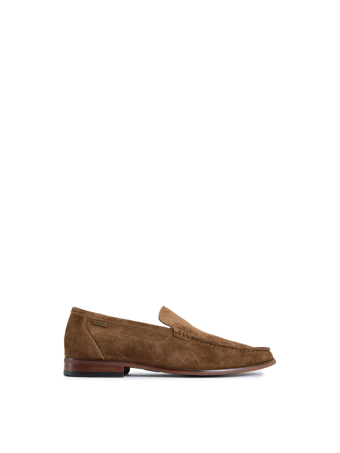 Huxley Suede Loafers - Tan