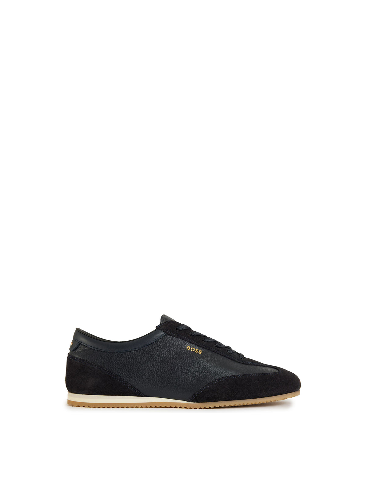 Lineor Lowp Leather-Inspired Trainers - Black