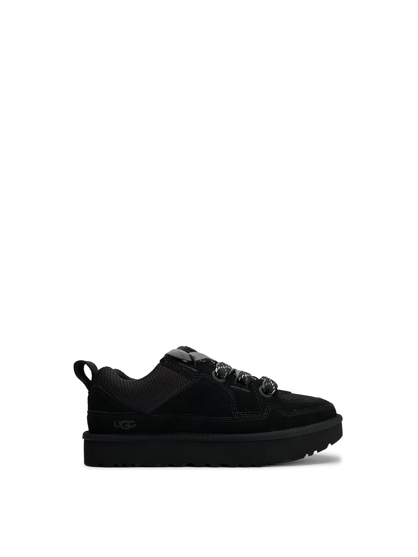Lo Lowmel Suede-Inspired Trainers - Black
