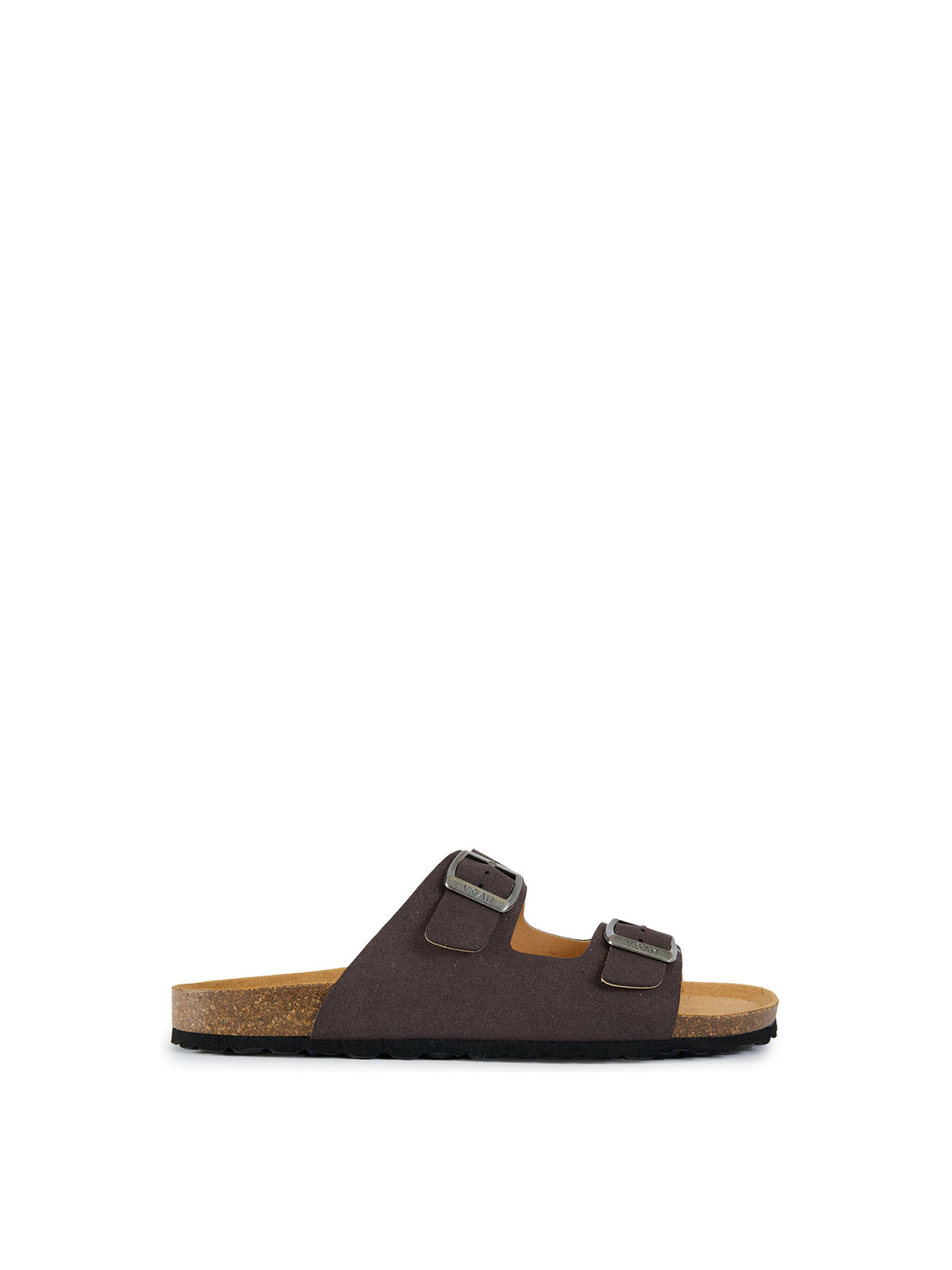Vegan Mango Comfort Soft Footbed Sandals - Grey