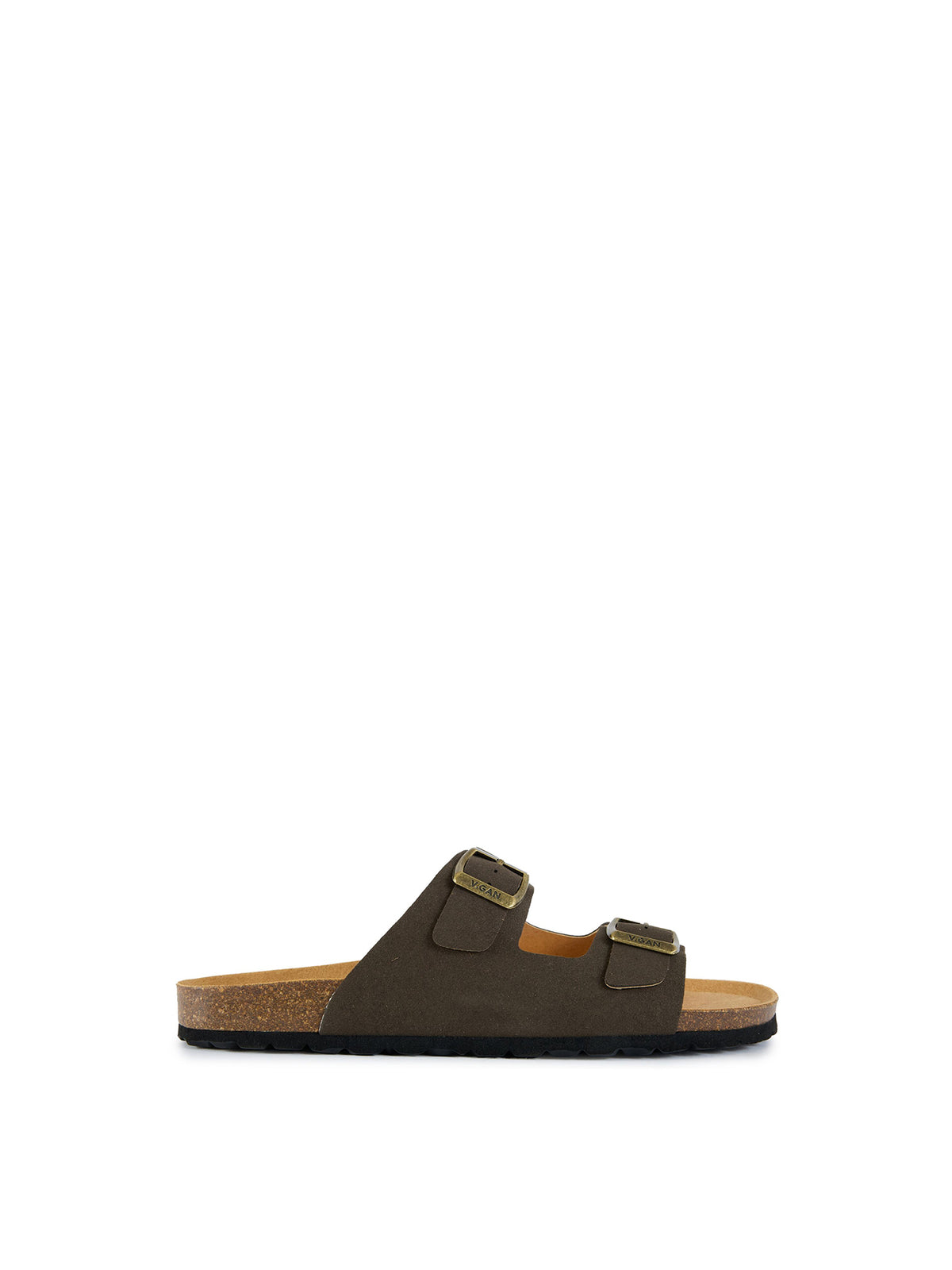 Vegan Mango Comfort Soft Footbed Sandals - Olive