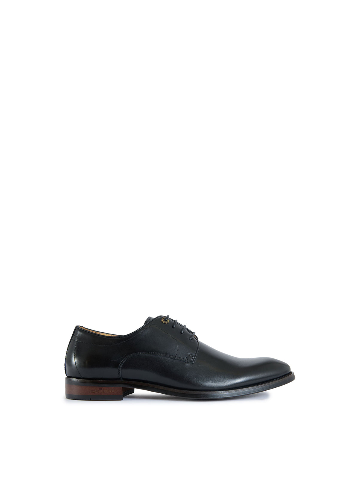 McBride Derby Leather Shoes - Black