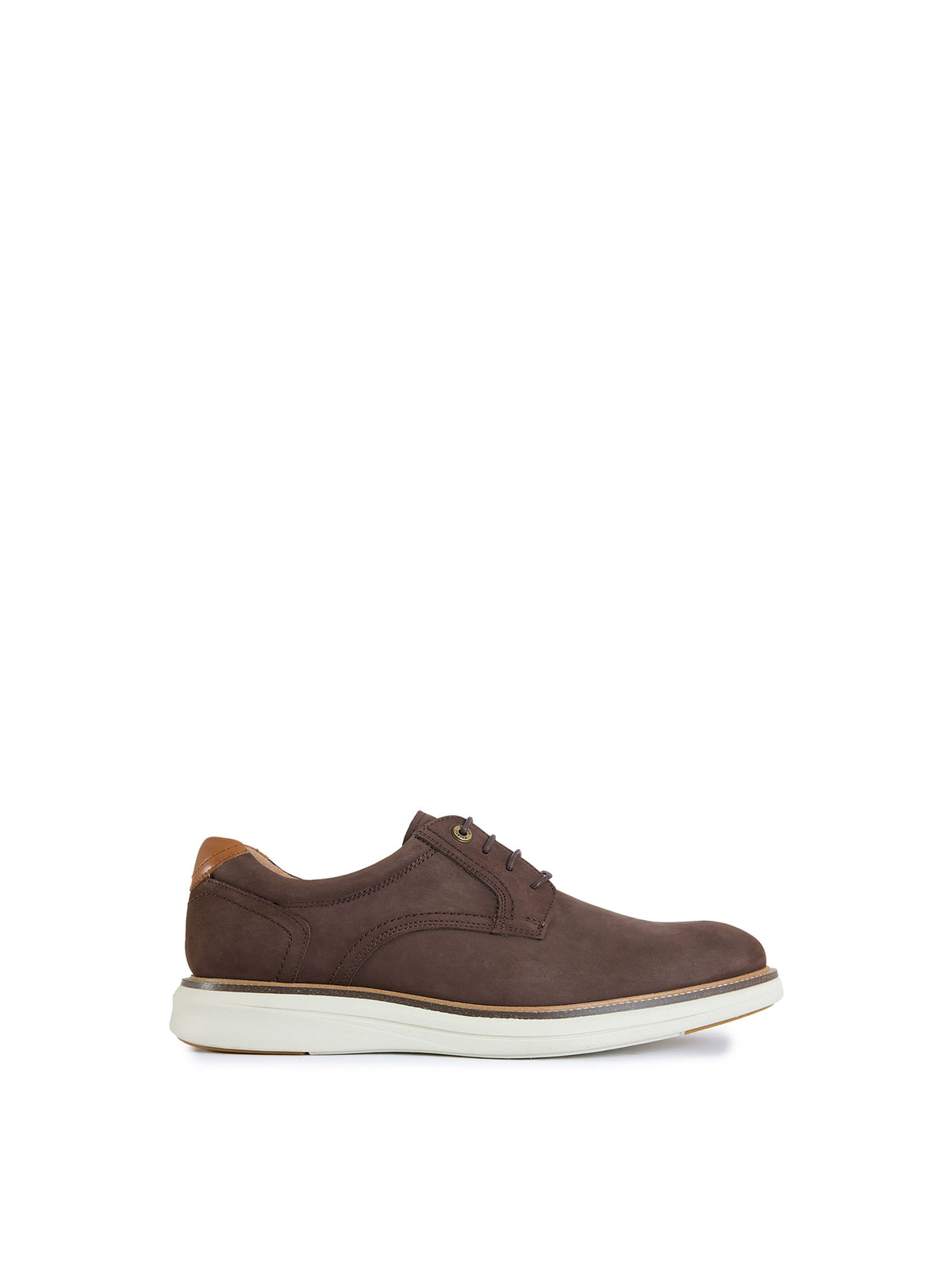 Millar Derby Nubuck Shoes - Dark Brown