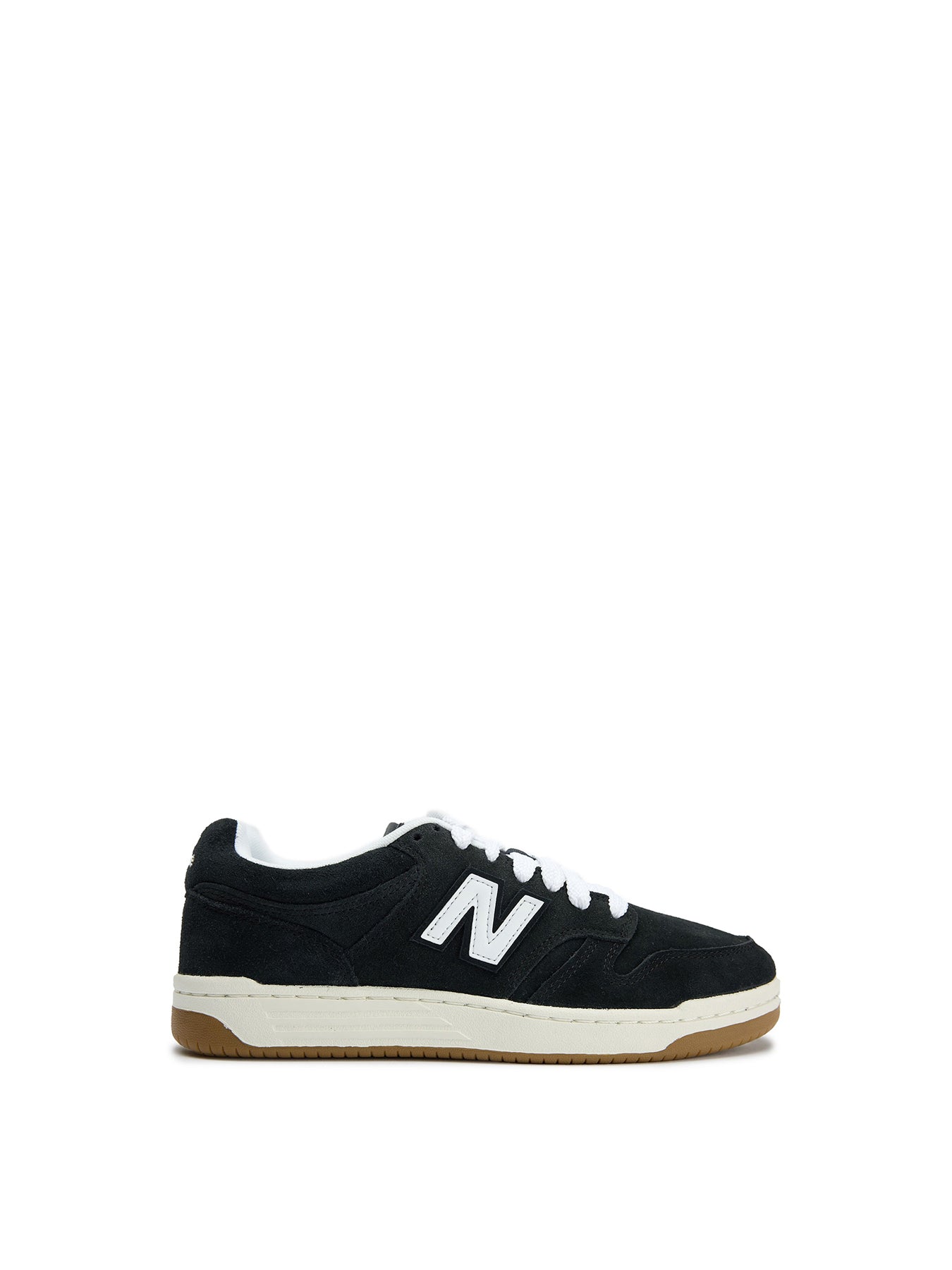480 Suede Trainers - Black