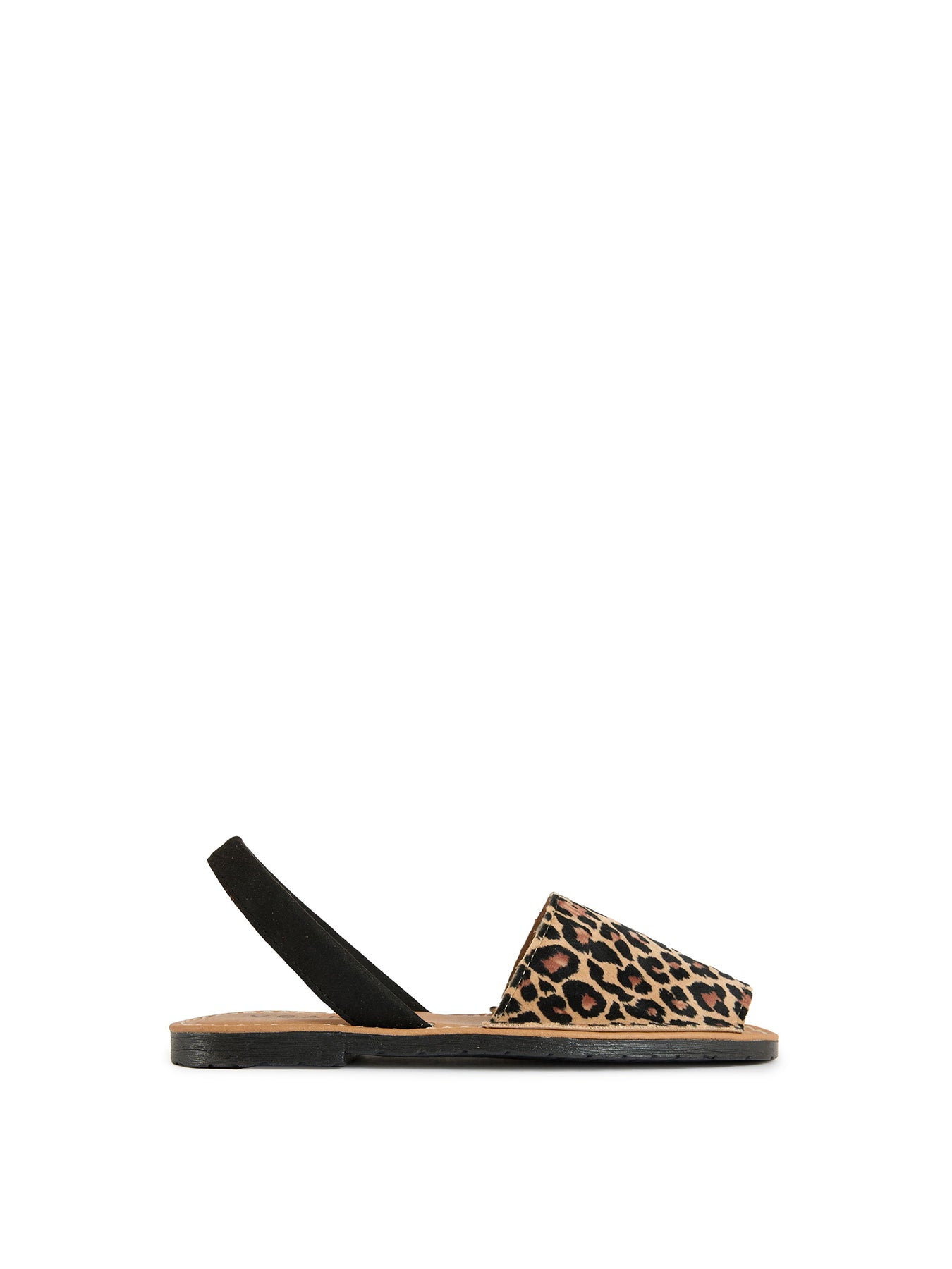 Vegan Rambu Menorcan Sandals - Leopard