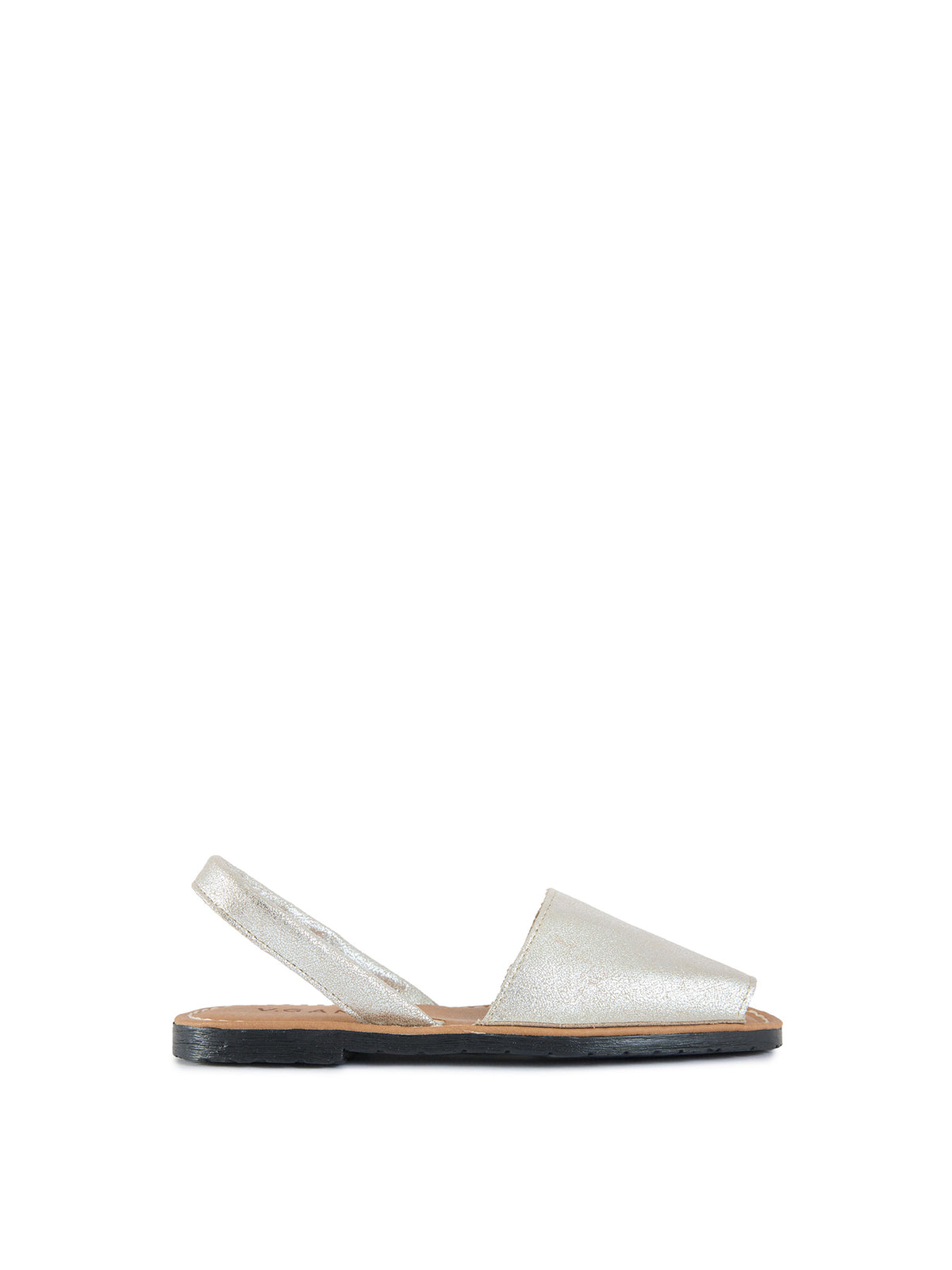 Vegan Rambu Menorcan Sandals - Metallic