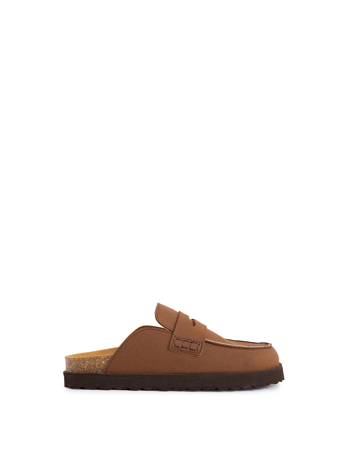 Vegan Root Comfort Footbed Shoes - Brown