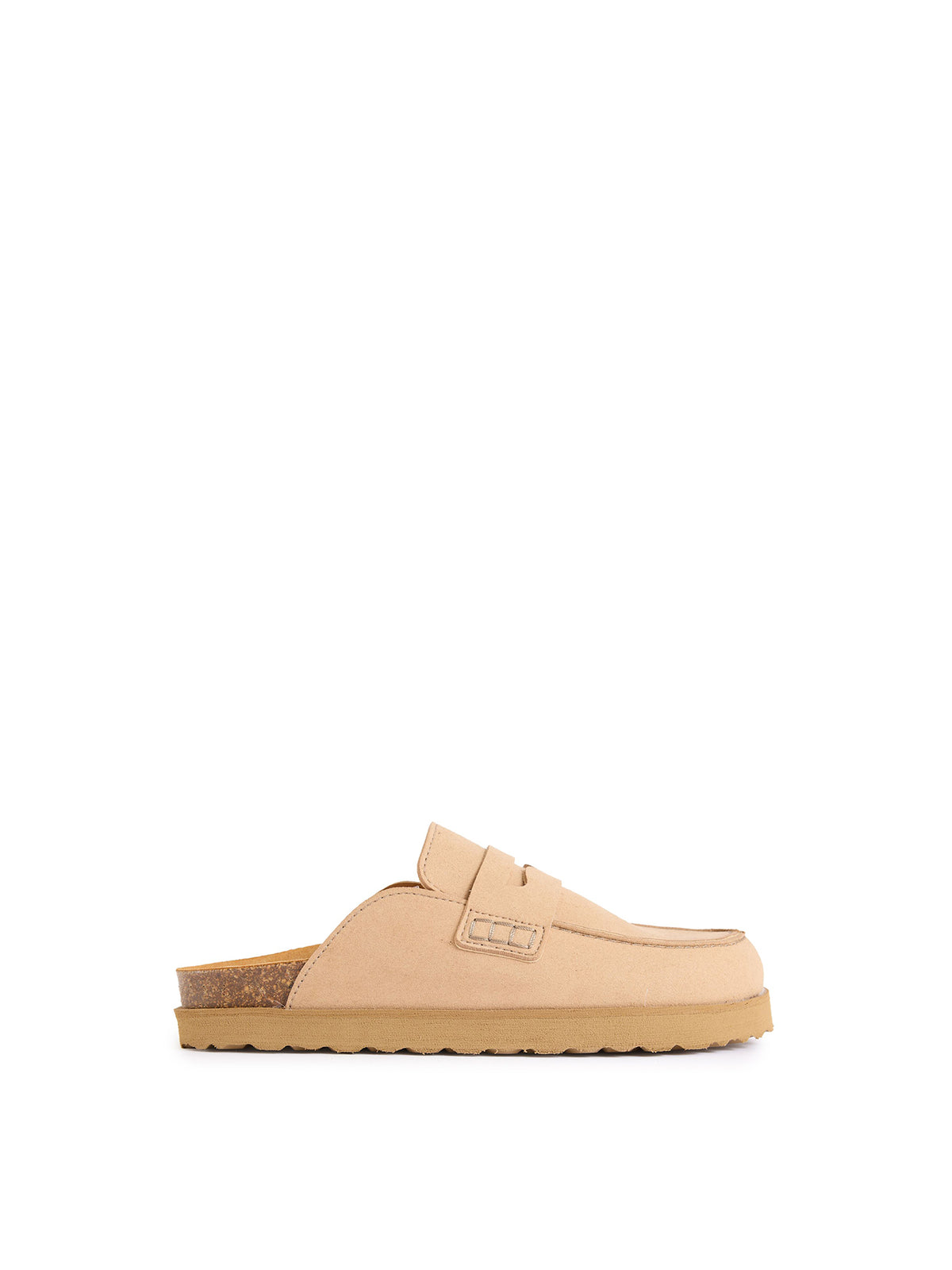Vegan Root Comfort Footbed Shoes - Taupe