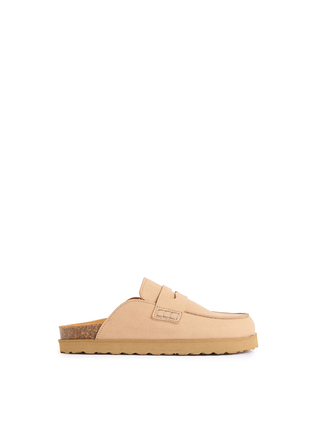 Vegan Root Comfort Footbed Shoes - Taupe