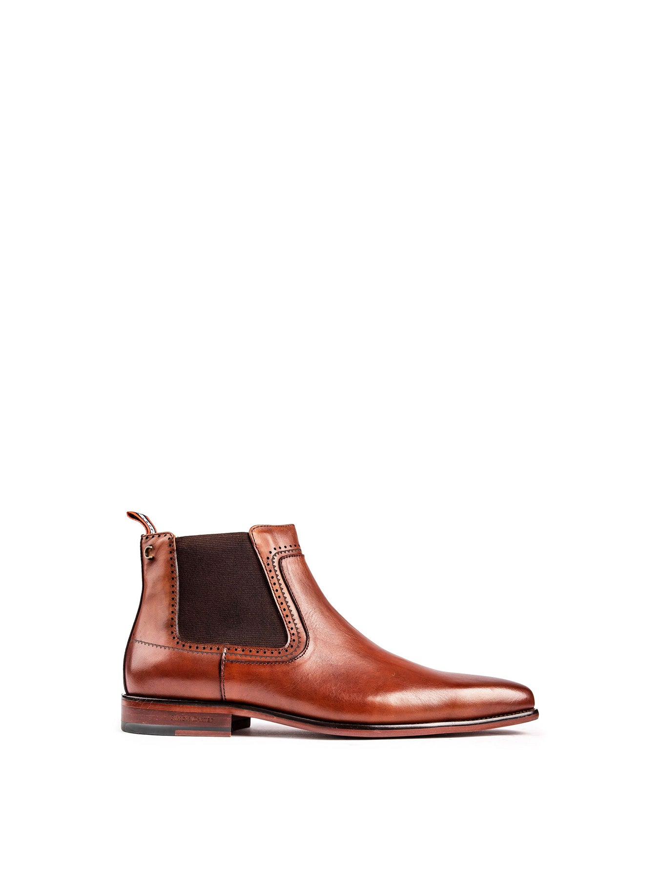 Terrier Chelsea Leather Boots - Tan
