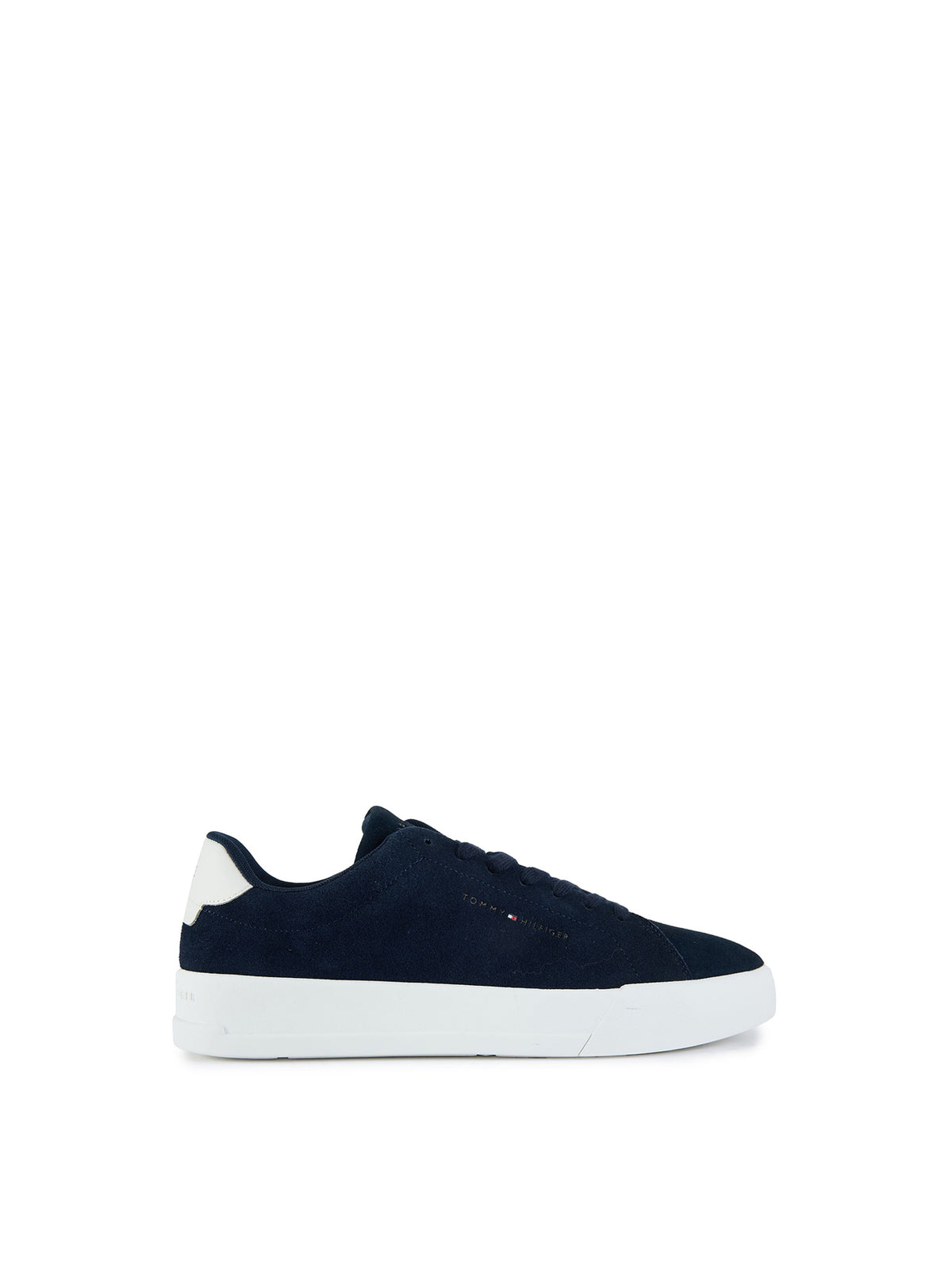 Court Core Suede-Inspired Trainers - Navy Blue