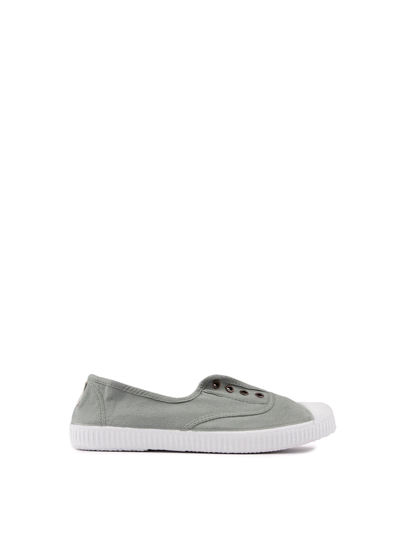 106623 Canvas Trainers - Green
